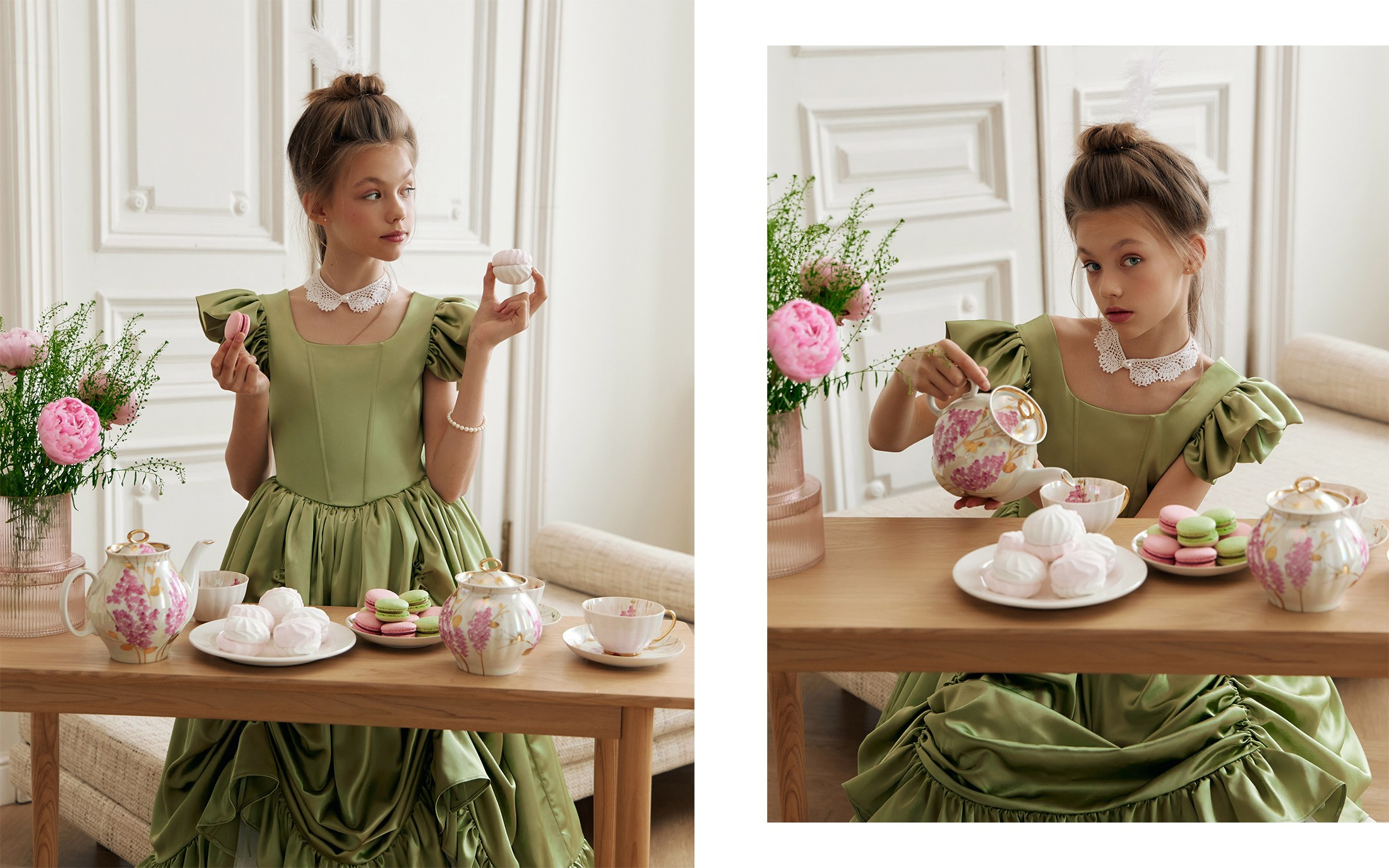 Peony съемка для бренда детской одежды. Фотограф в Санкт-Петербурге и Москве