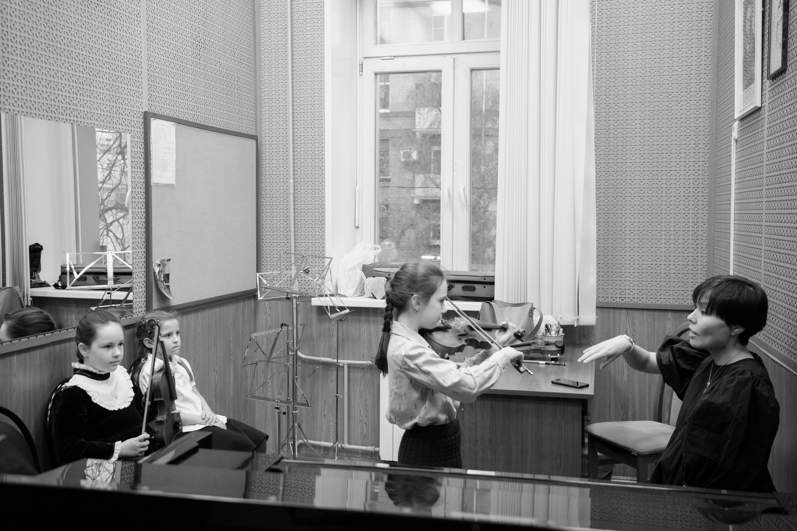 Репетиция музыкального концерта. Репортажный фотограф в Москве