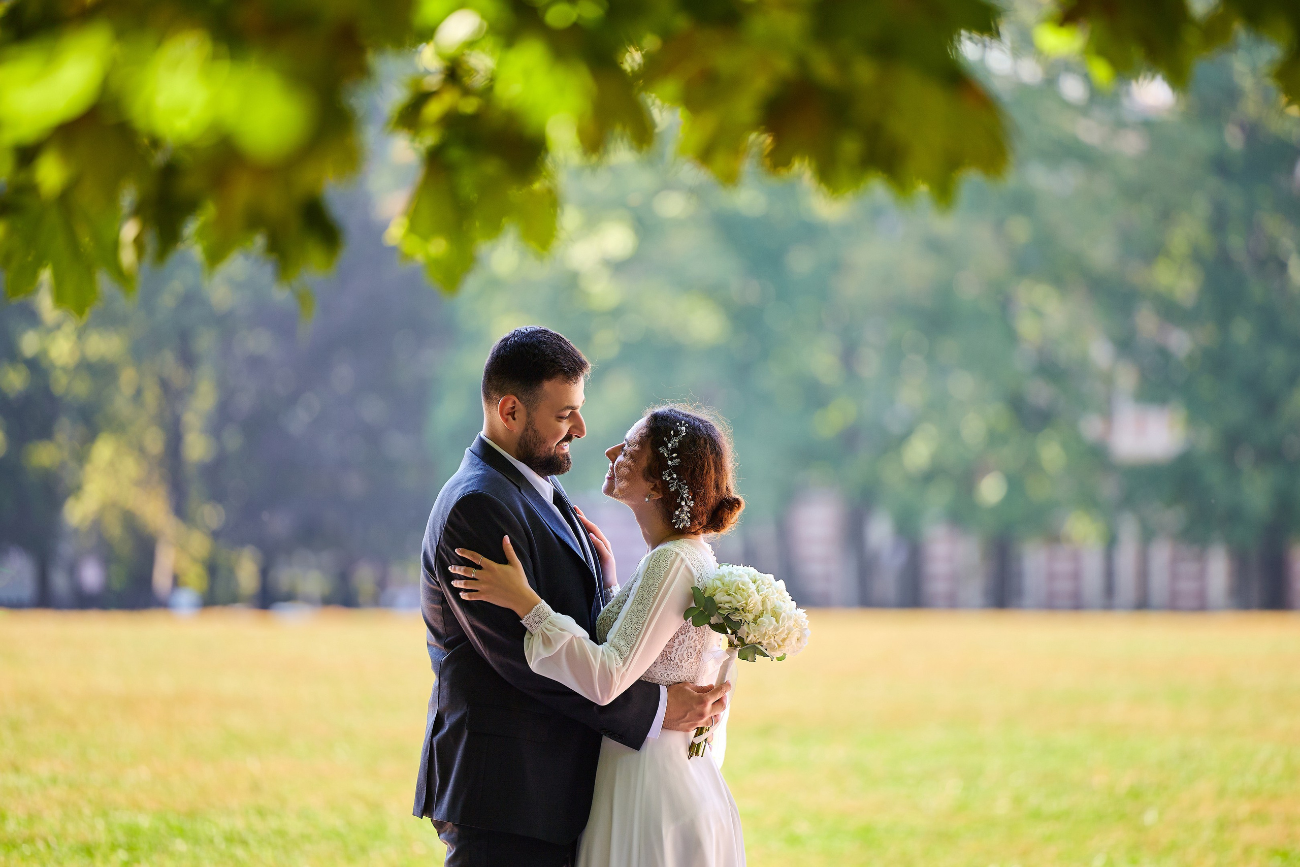 Свадебная фотосессия Царицыно. Свадебный фотограф Сергей Колбинский