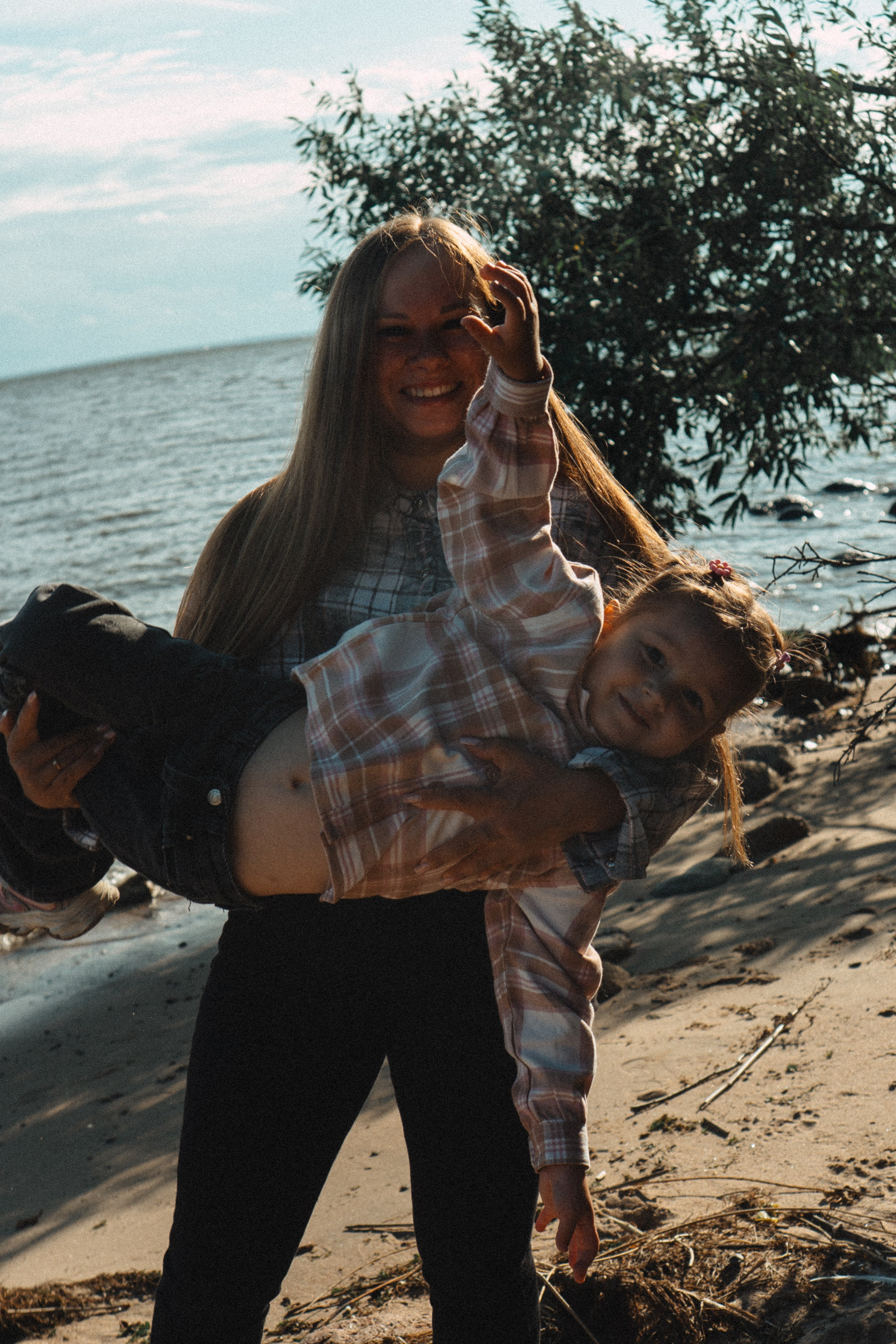 МАМА И ДОЧКА НА ФИНСКОМ ЗАЛИВЕ. Профессиональный фотограф, Санкт-Петербург — Виктория Богомолова