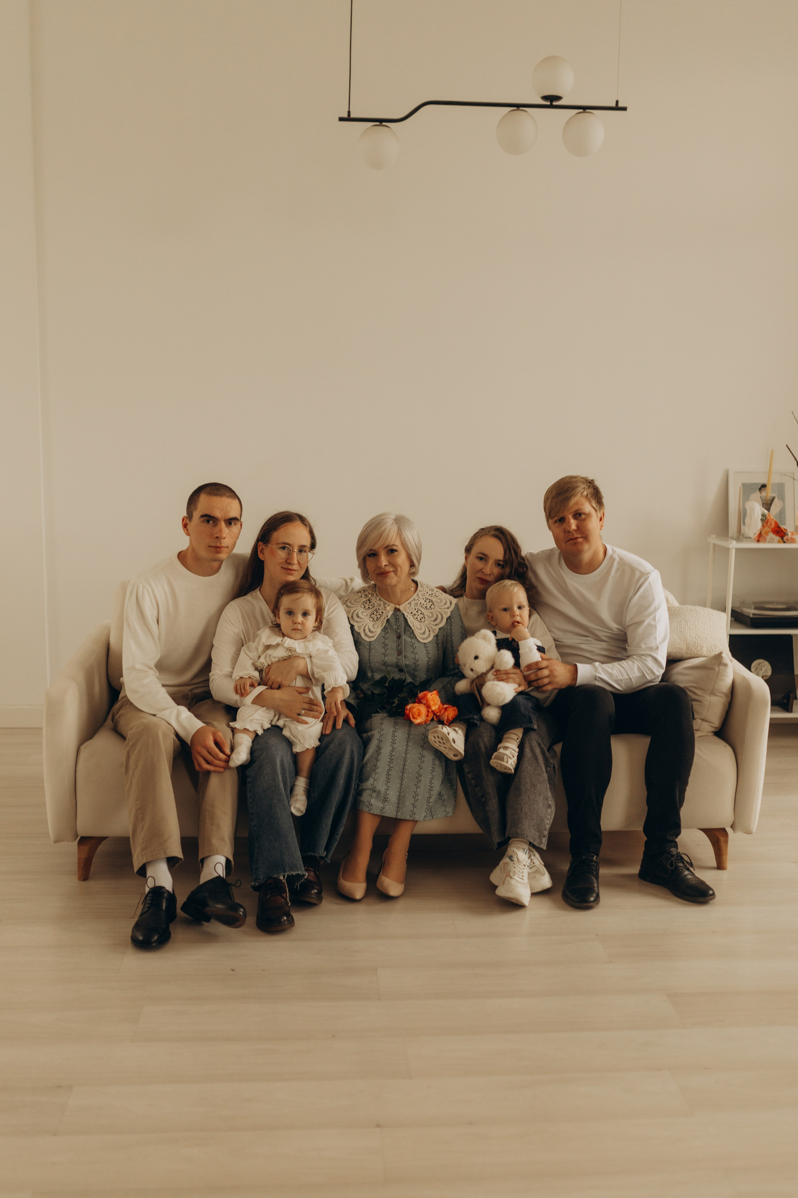 Фотосессия дружная семья. Съёмка в студии. Фотограф в Ставрополе Svetlana Matveeva