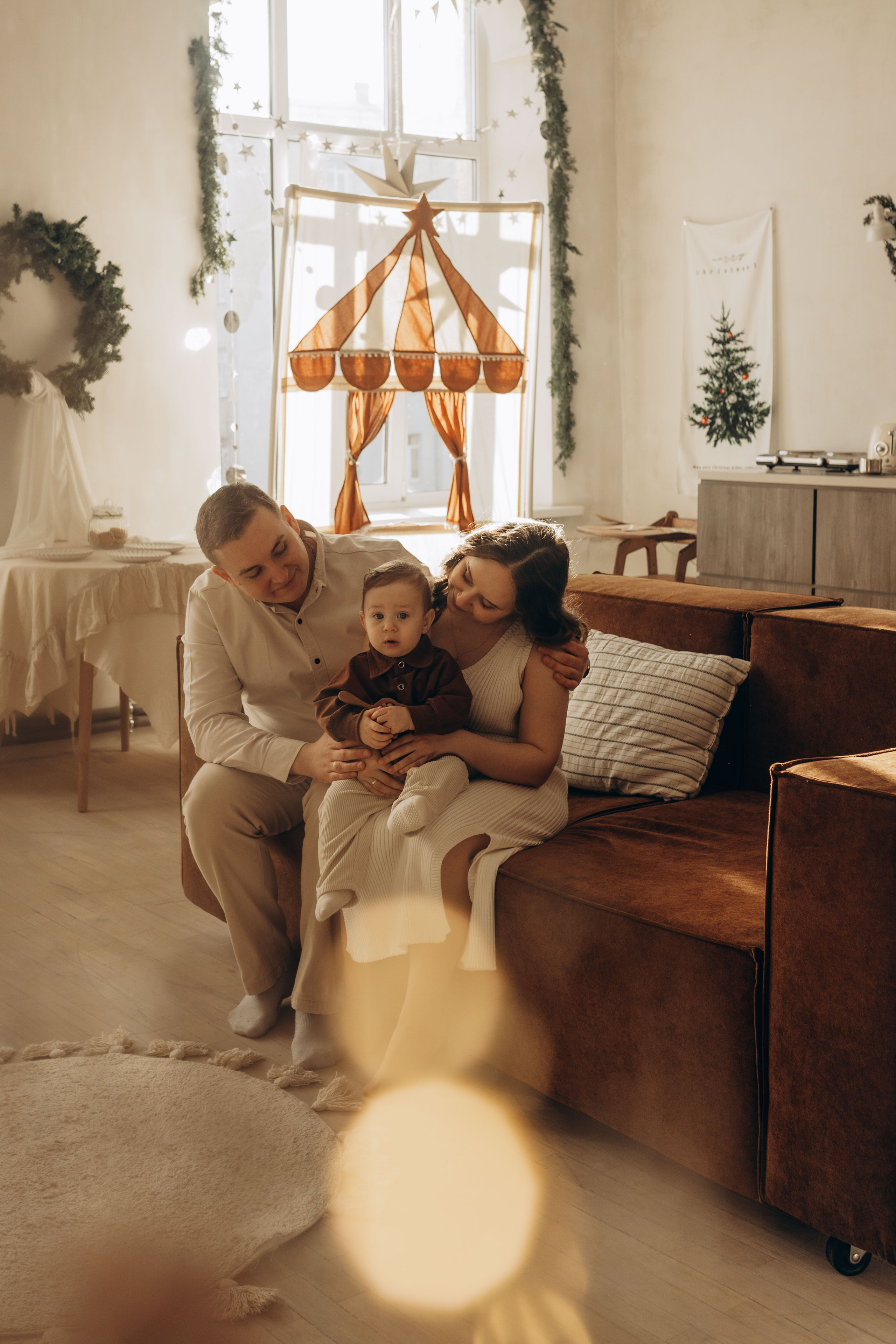 Новогодняя фотосессия в студии Редкое фото. Фотограф в Ставрополе Svetlana Matveeva