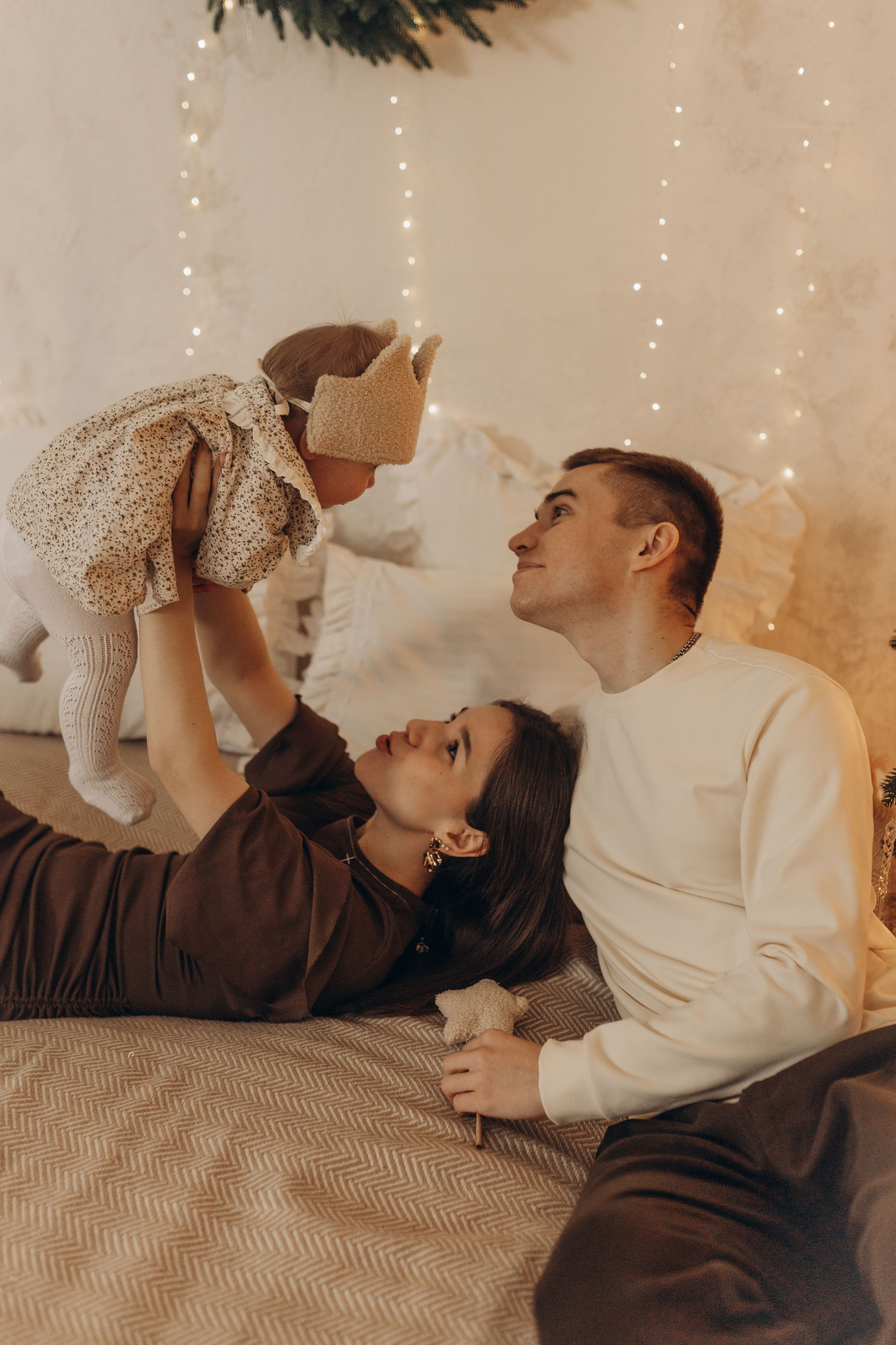 Новогодняя история Дмитрия, Полины и Анюты. Фотограф в Ставрополе Svetlana Matveeva