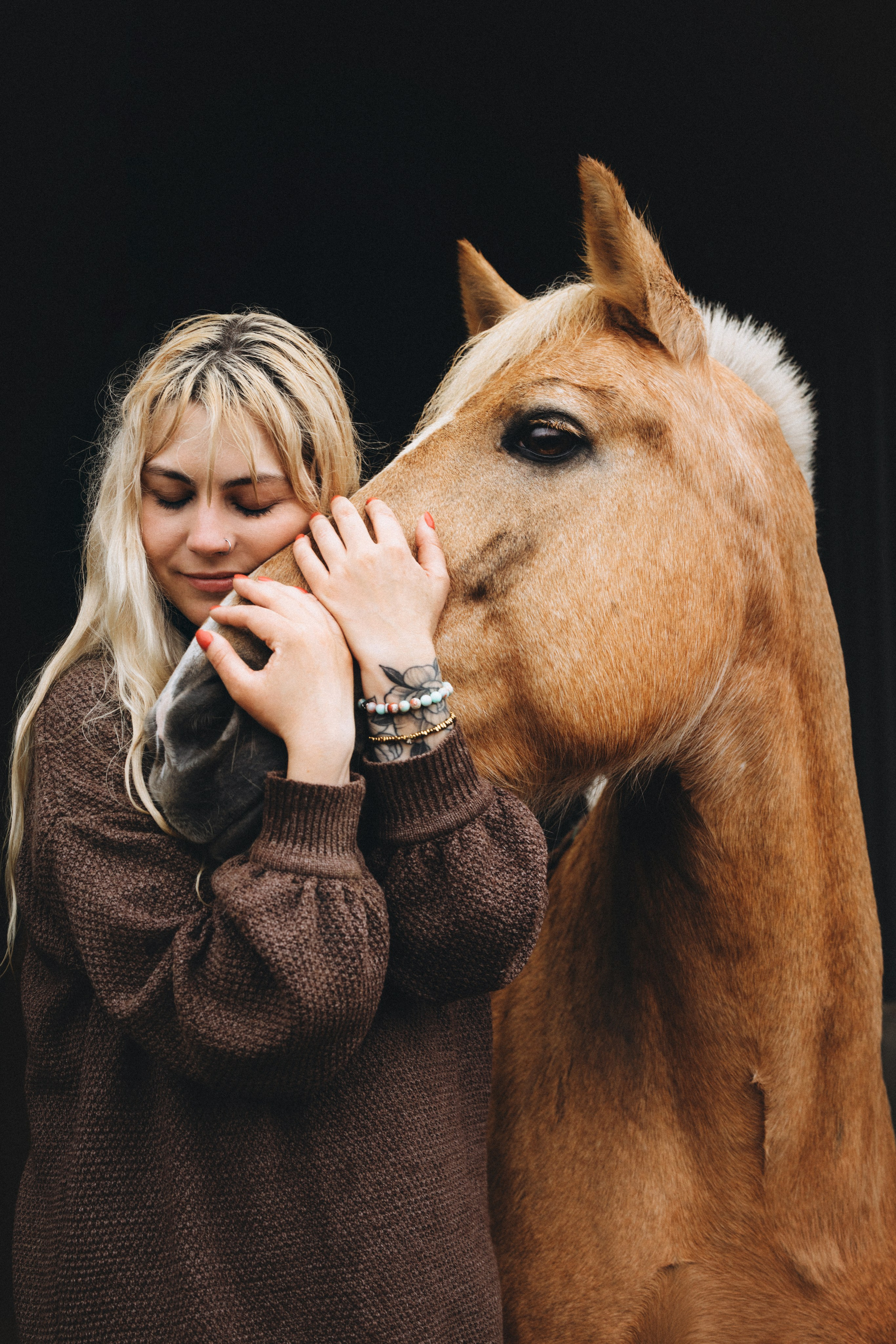 Настя и Люся. Фотограф анималист Осипчикова Мария