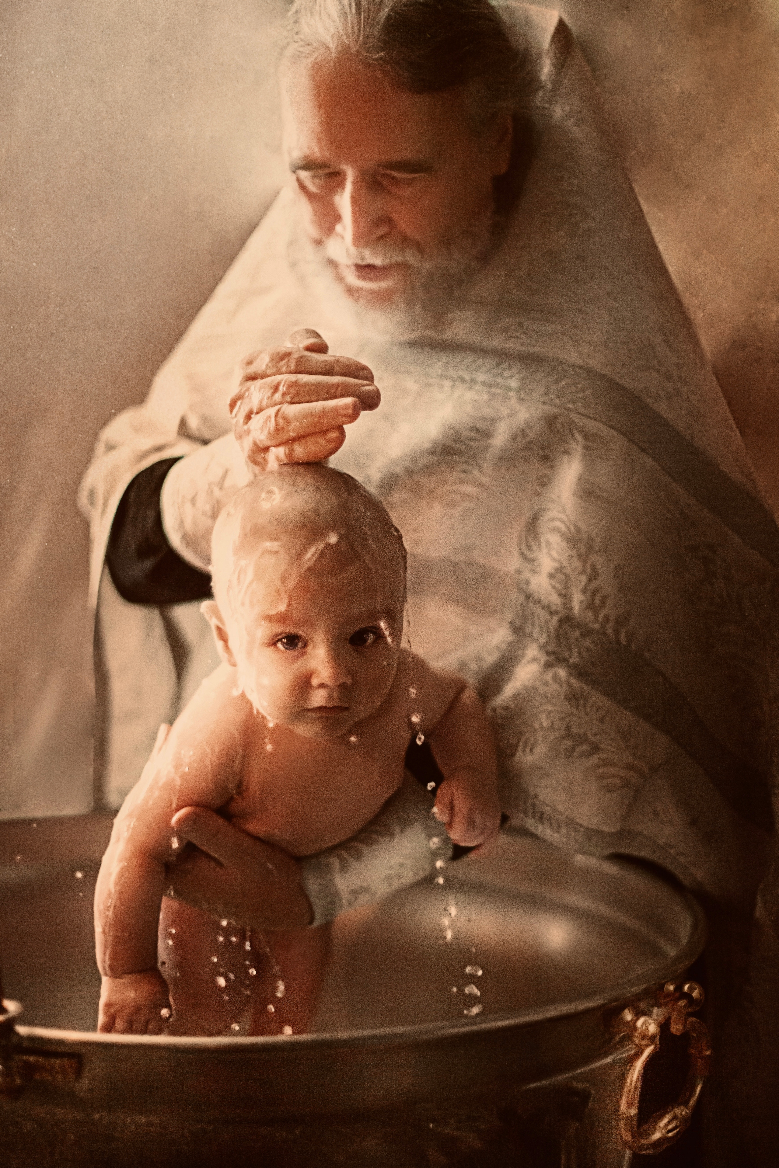 Таинство крещения. Фотограф Наталья Яковлева, Санкт-Петербург. Семьи, ньюборн, крещения