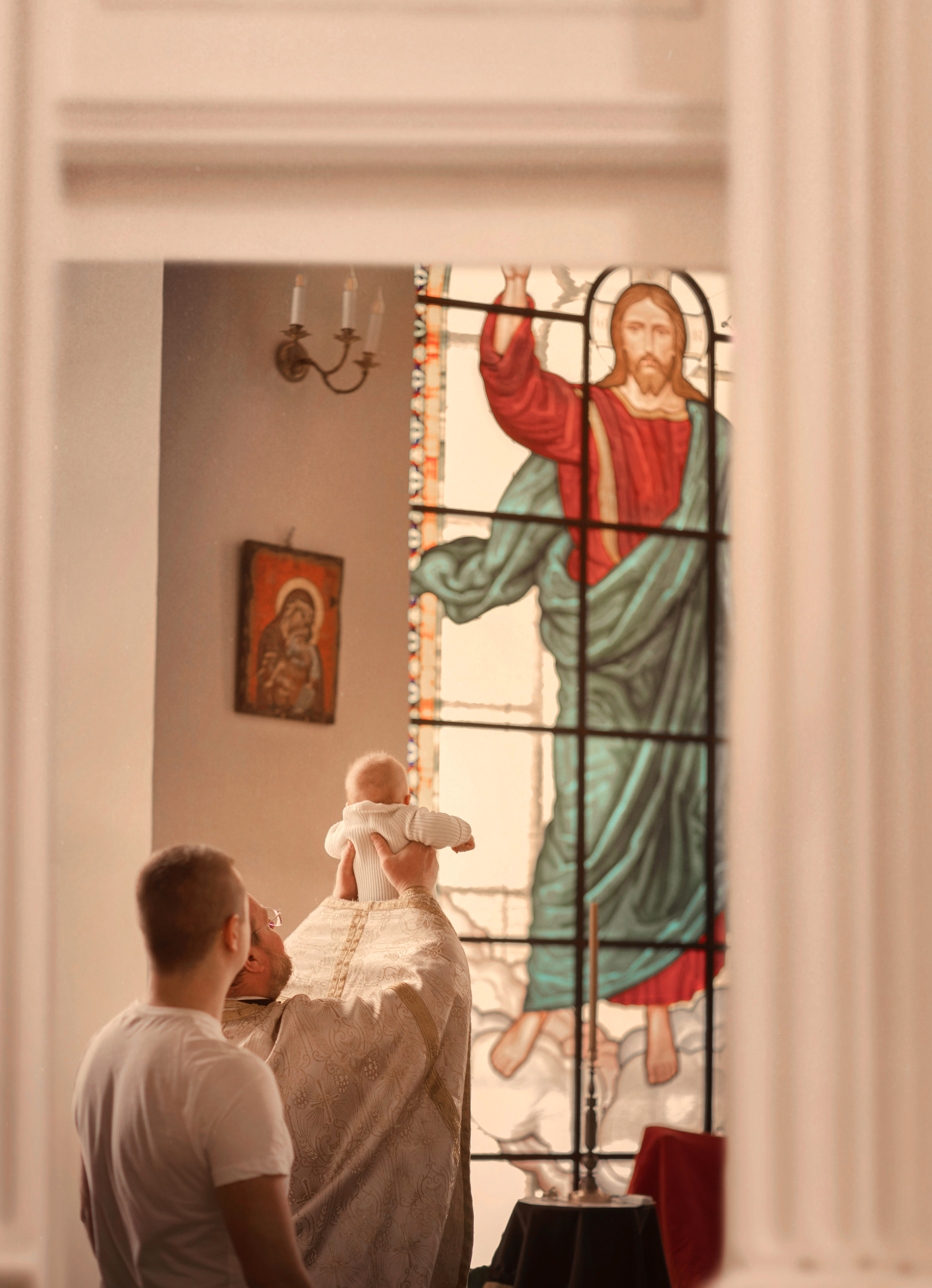 Таинство крещения. Фотограф Наталья Яковлева, Санкт-Петербург. Семьи, ньюборн, крещения