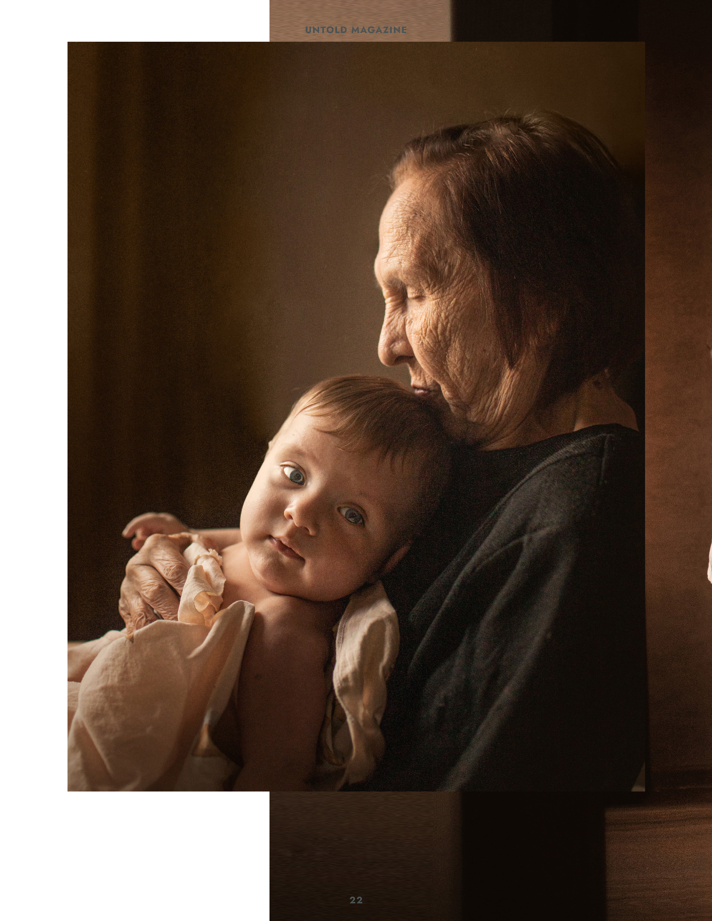 Обложка и публикации в журнале Untold. Фотограф Наталья Яковлева, Санкт-Петербург. Семьи, ньюборн, крещения