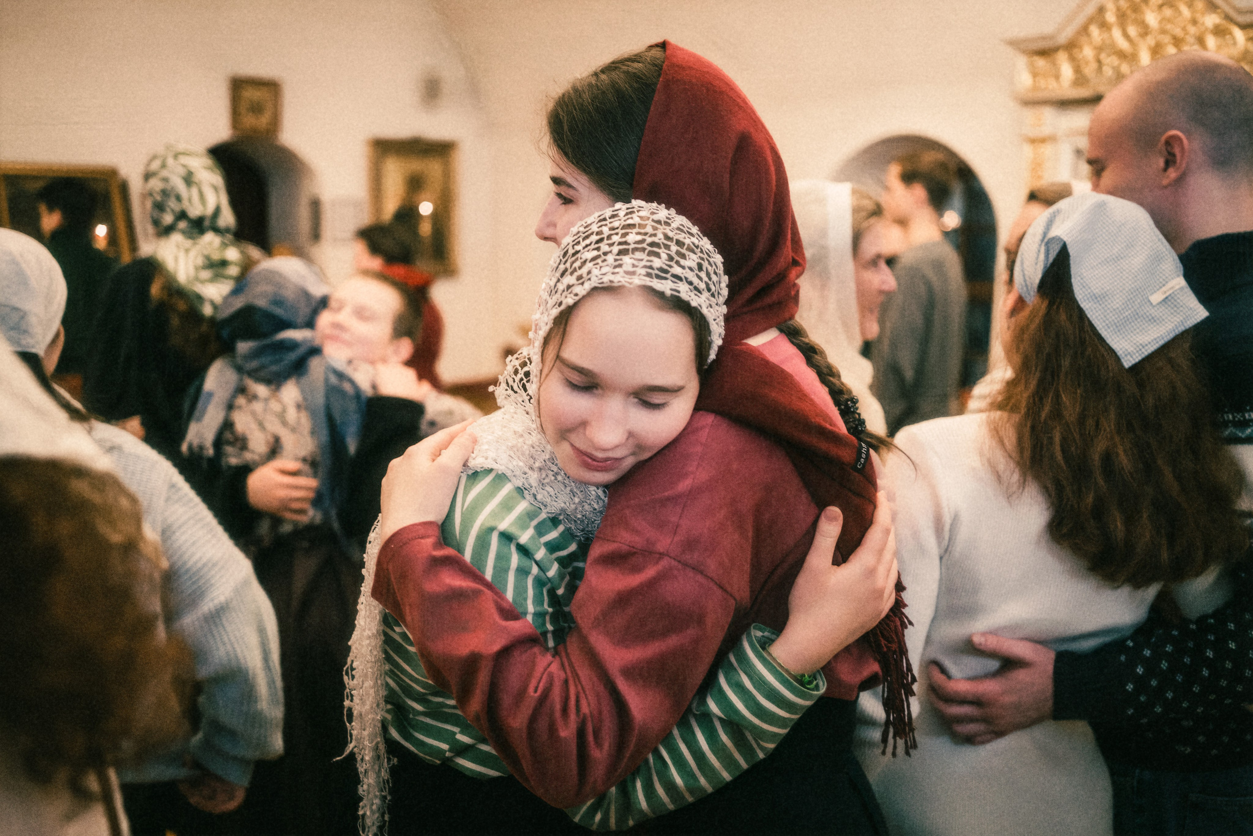 Ночное богослужение. Фестиваль Братья Зима 2025. Фотограф в Москве Максим Скоробогатов