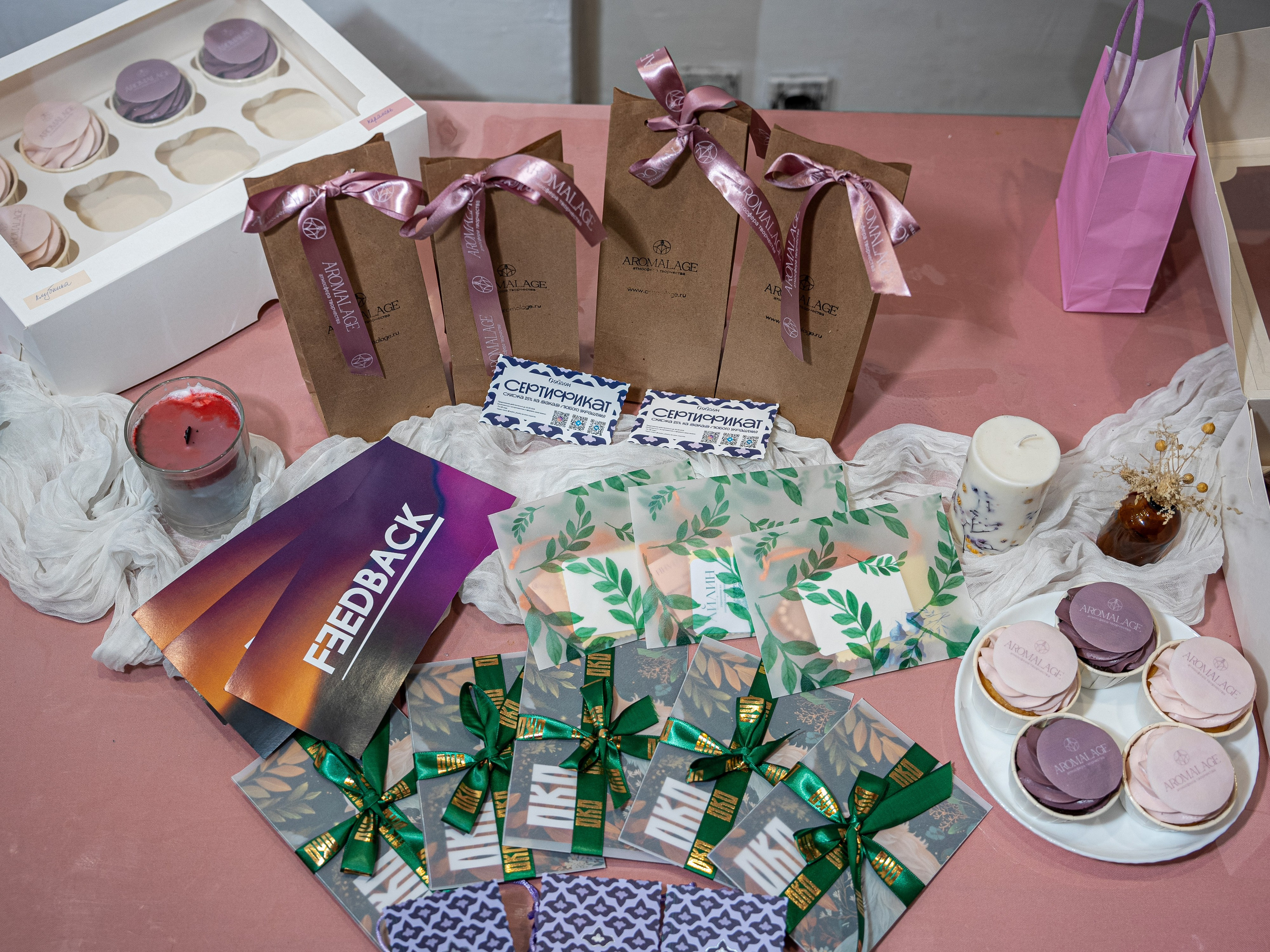 День рождения Aromalage — 5 лет вдохновения 🕯️. Мастер-классы AROMALAGE в Казани и Нижнем Новгороде для двоих, на девичник, в группе
