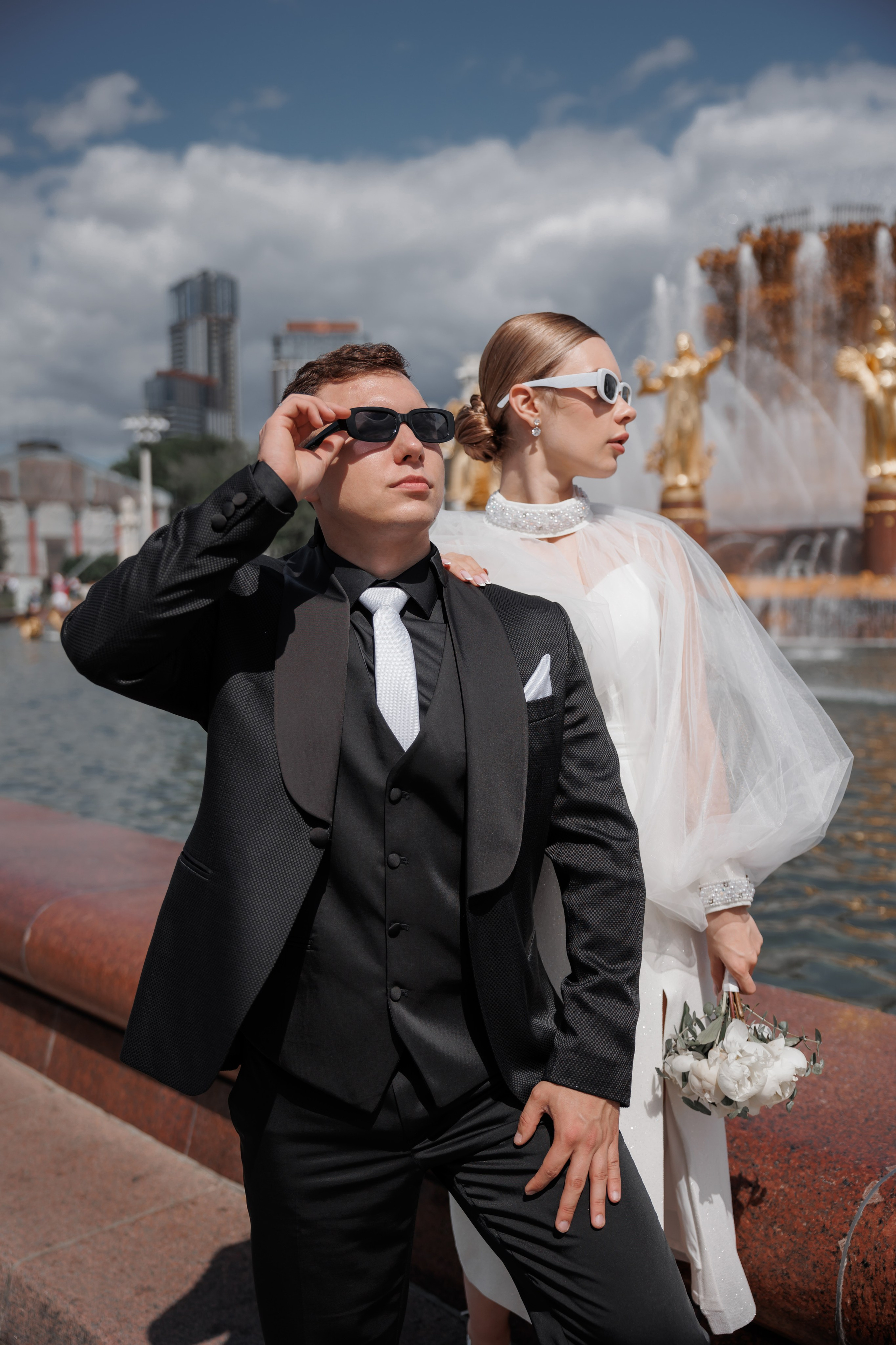 Анна и Сергей, Особняк Муравьевых-Апостолов, прогулка по ВДНХ, ресторан «Домик в саду». Свадебный и репортажный фотограф (Москва, Королев и другие)