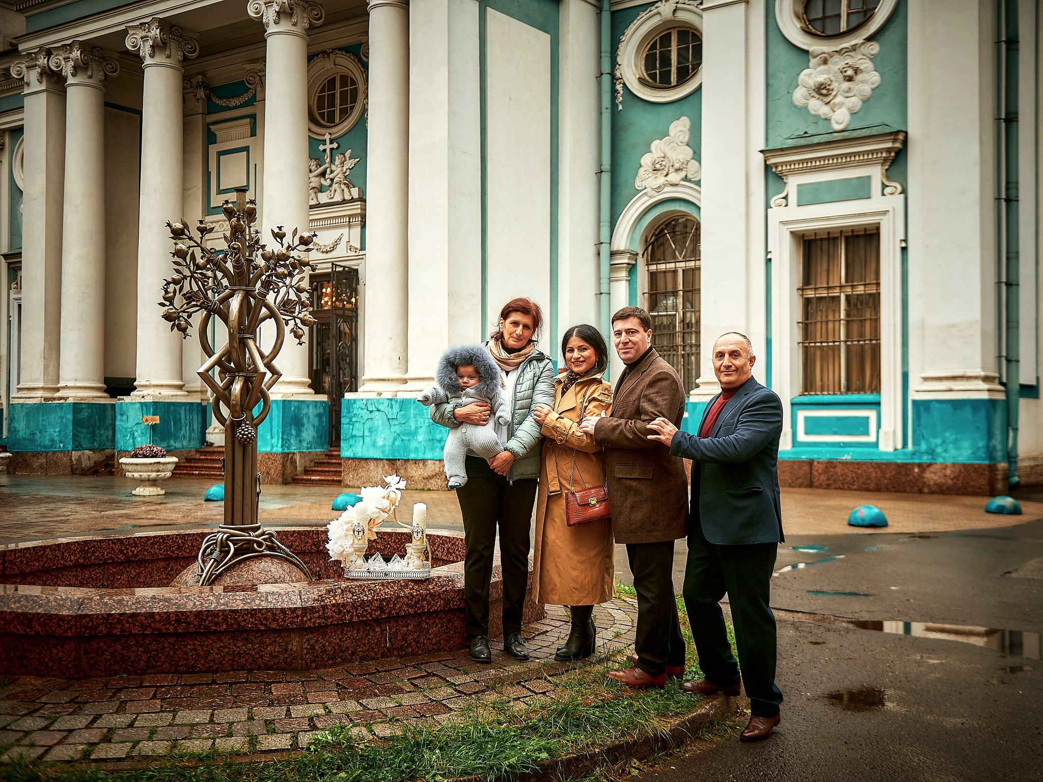 Крещение Марка | «Армянская апостольская церковь Святой Екатерины». Свадебный фотограф, видеограф, рилсмейкер в Санкт-Петербурге и Москве