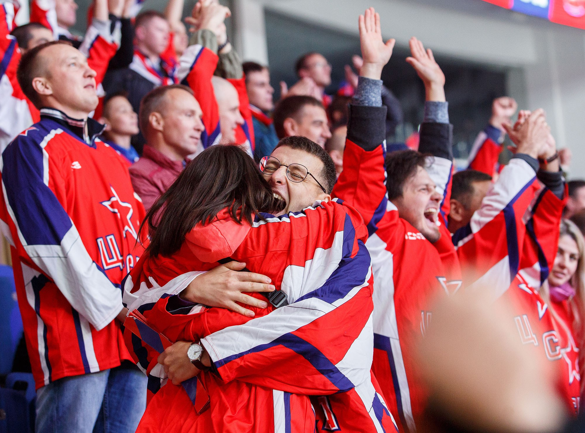 Болельщики на матчах. Репортажный фотограф в Москве