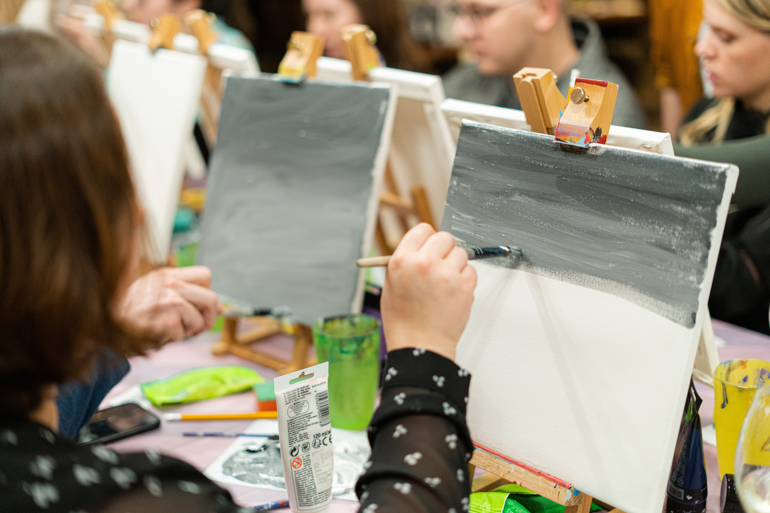 Корпоратив Teach Me Art 2. Портретный фотограф в Москве и Санкт-Петербурге Арина Чех