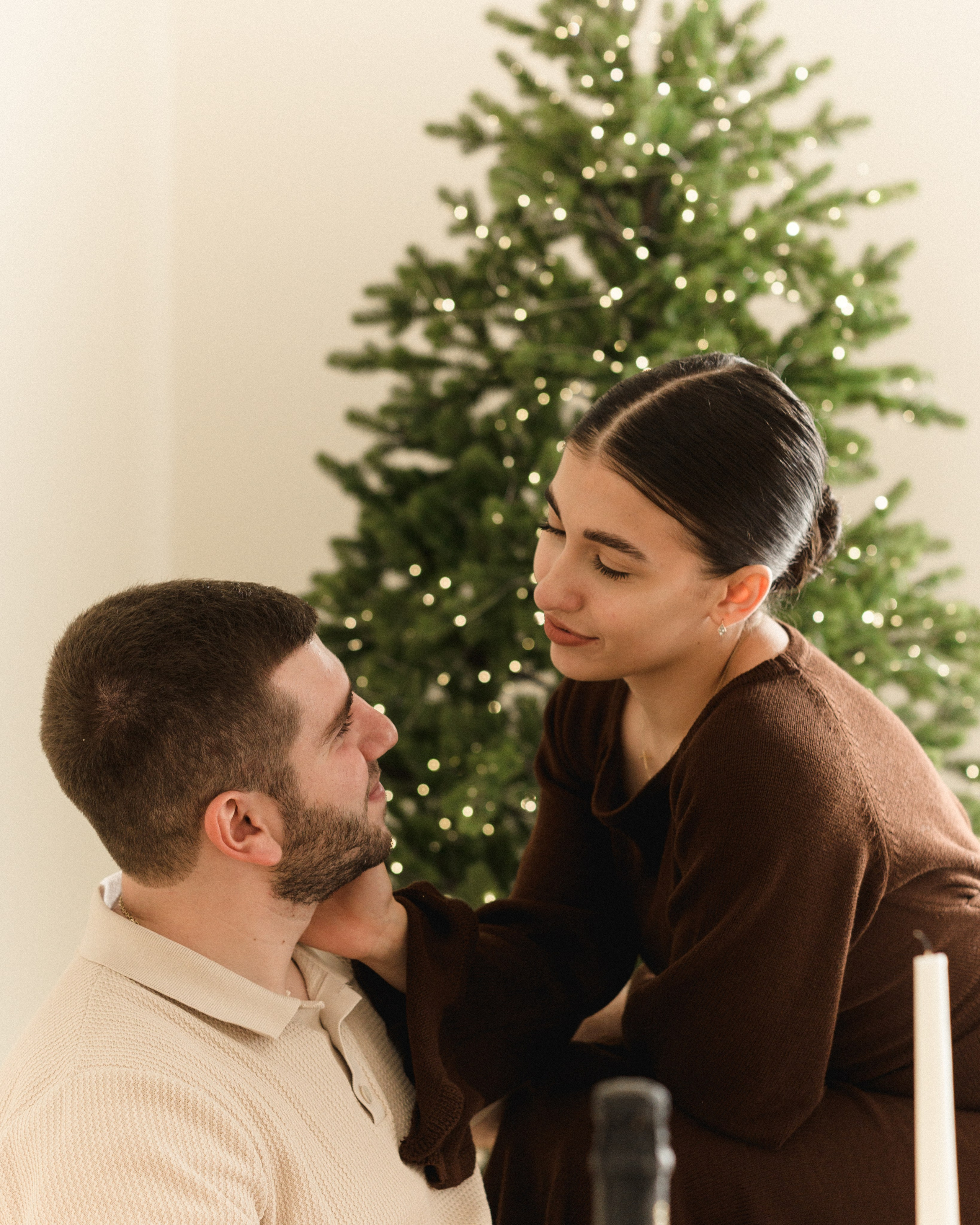 Лав стори новогодняя в студии Modo