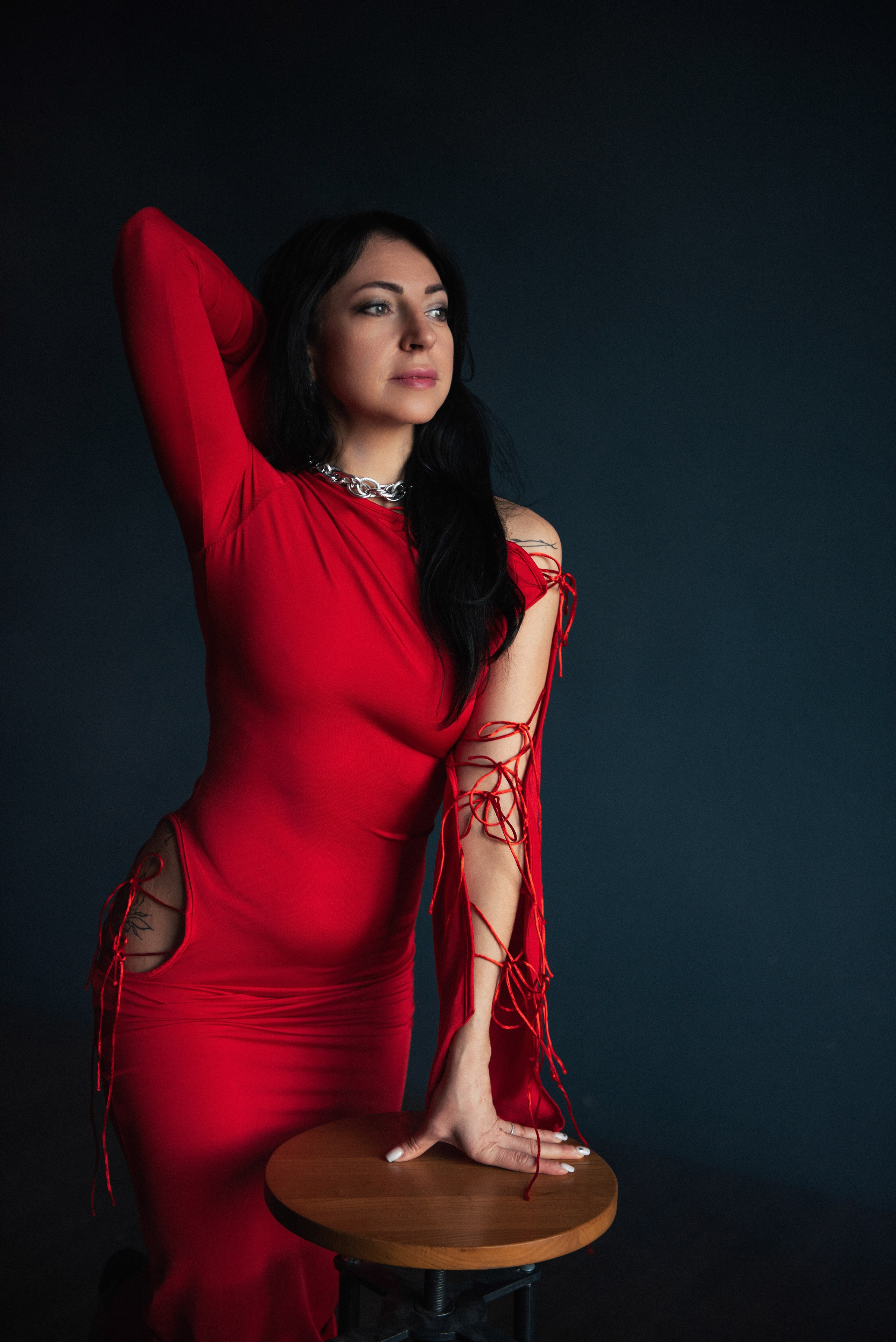 Женский портрет в низком ключе