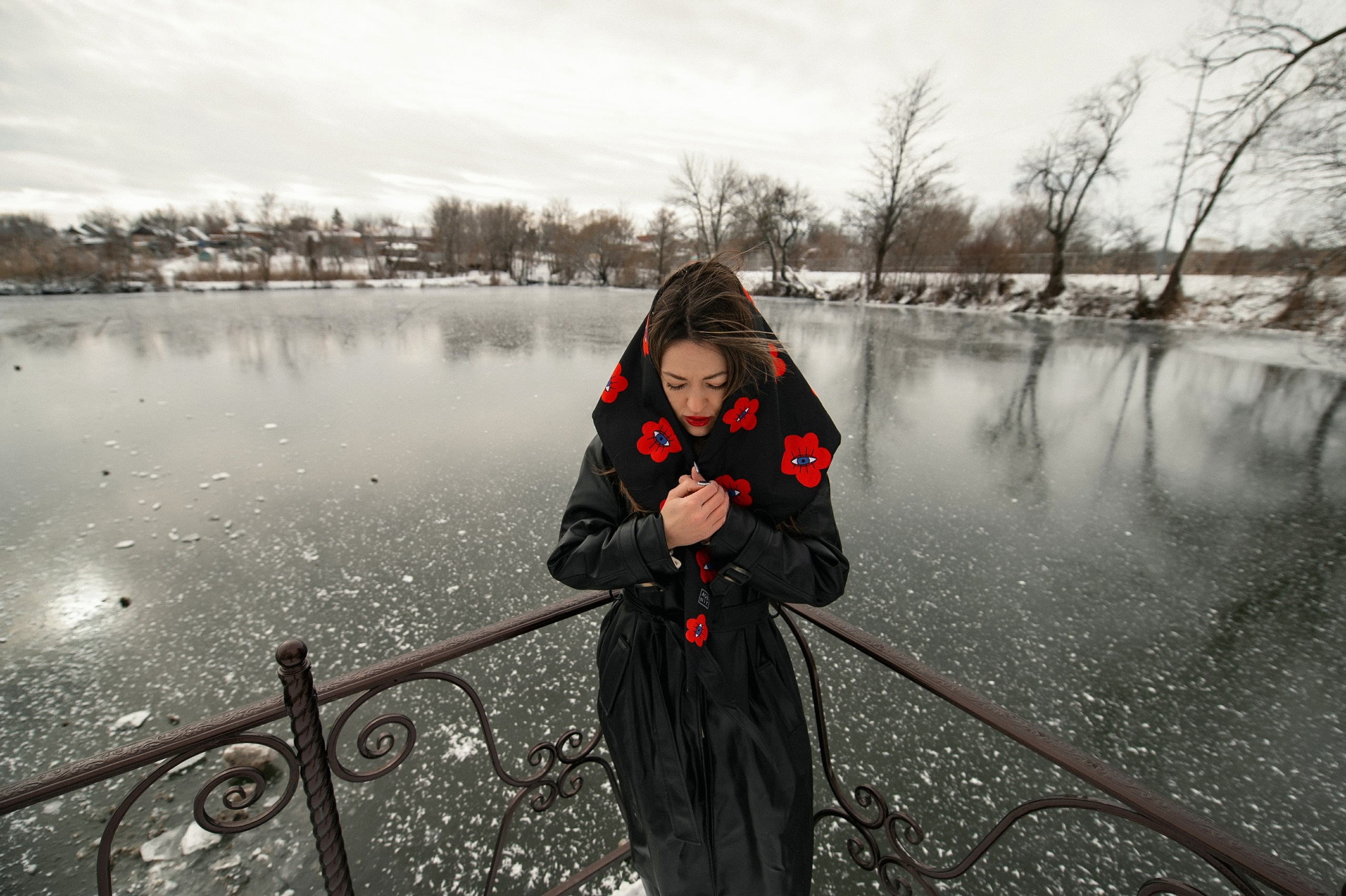 Алина. На стиле. Зима. Фотограф Котова Валентина