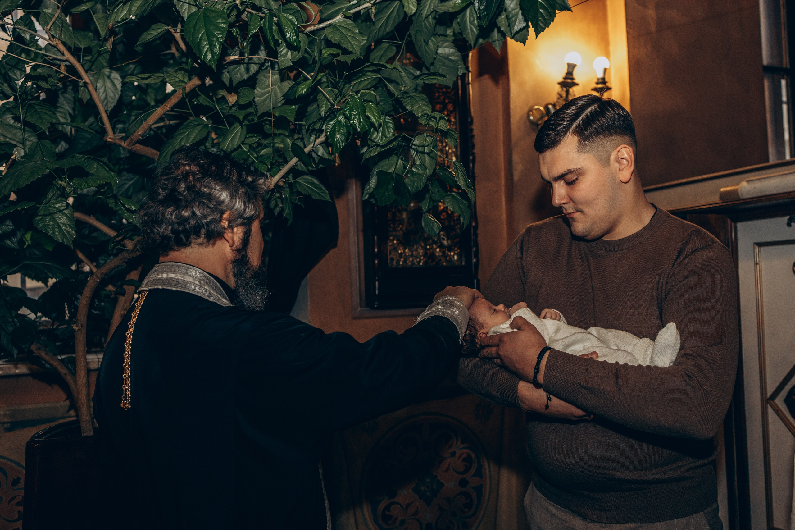 Крещение в Храме Воскресения Словущего в Даниловской Слободе. Главная