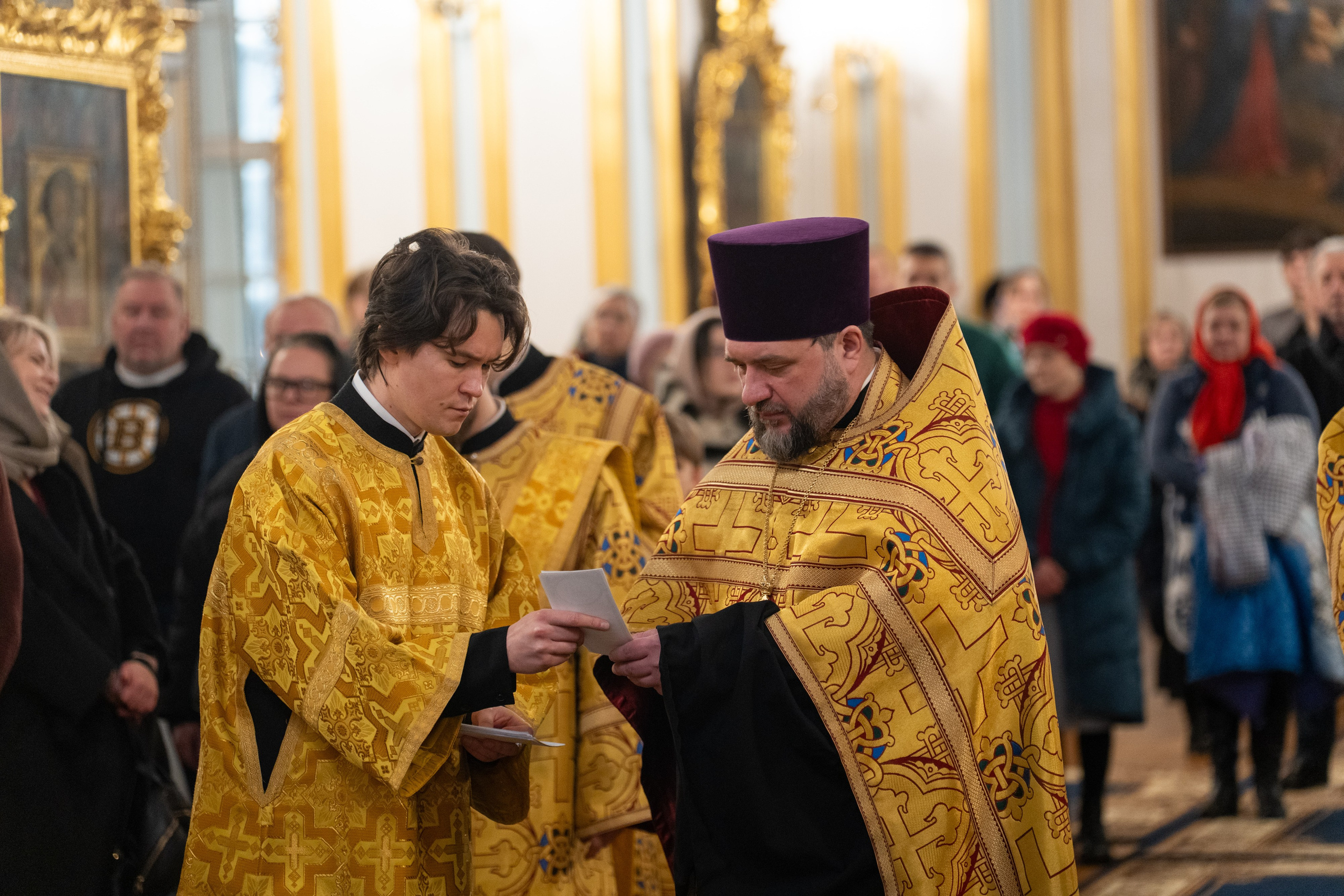 Вечерня. Молебен на Новый год. НИКОЛО-БОГОЯВЛЕНСКИЙ МОРСКОЙ СОБОР