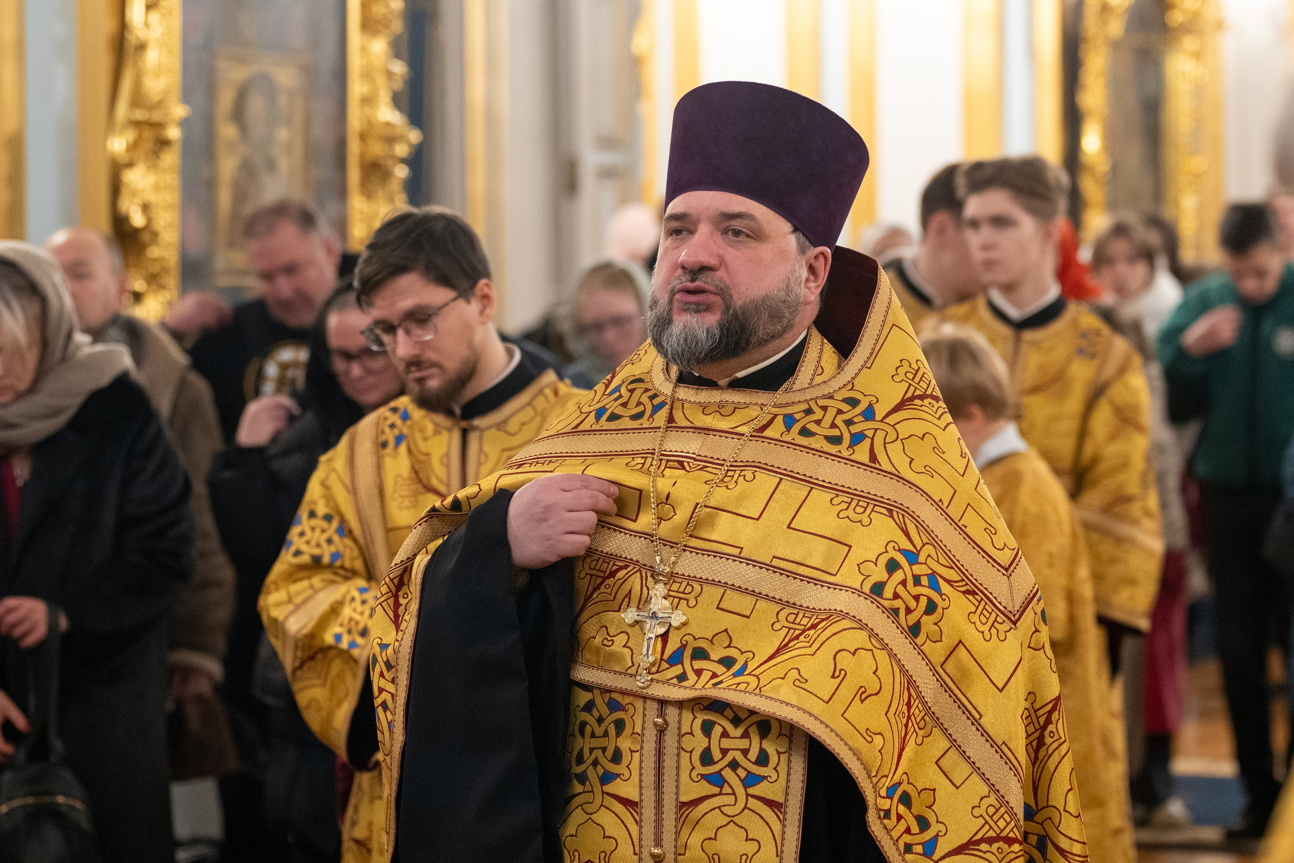 Вечерня. Молебен на Новый год. НИКОЛО-БОГОЯВЛЕНСКИЙ МОРСКОЙ СОБОР