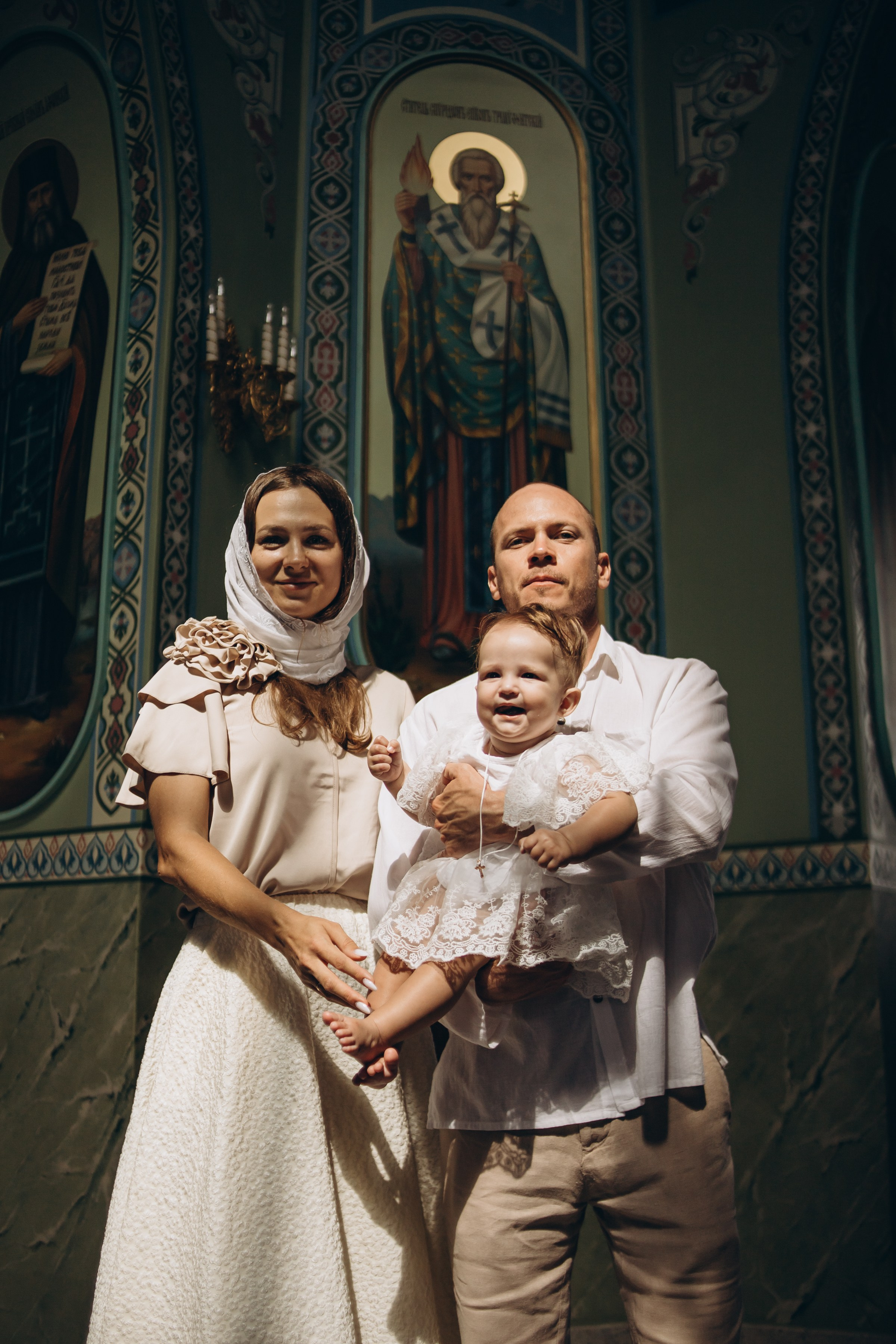 Крещение Варвары и Елизаветы. Семейный фотограф в Волгодонске Краченцева Анна