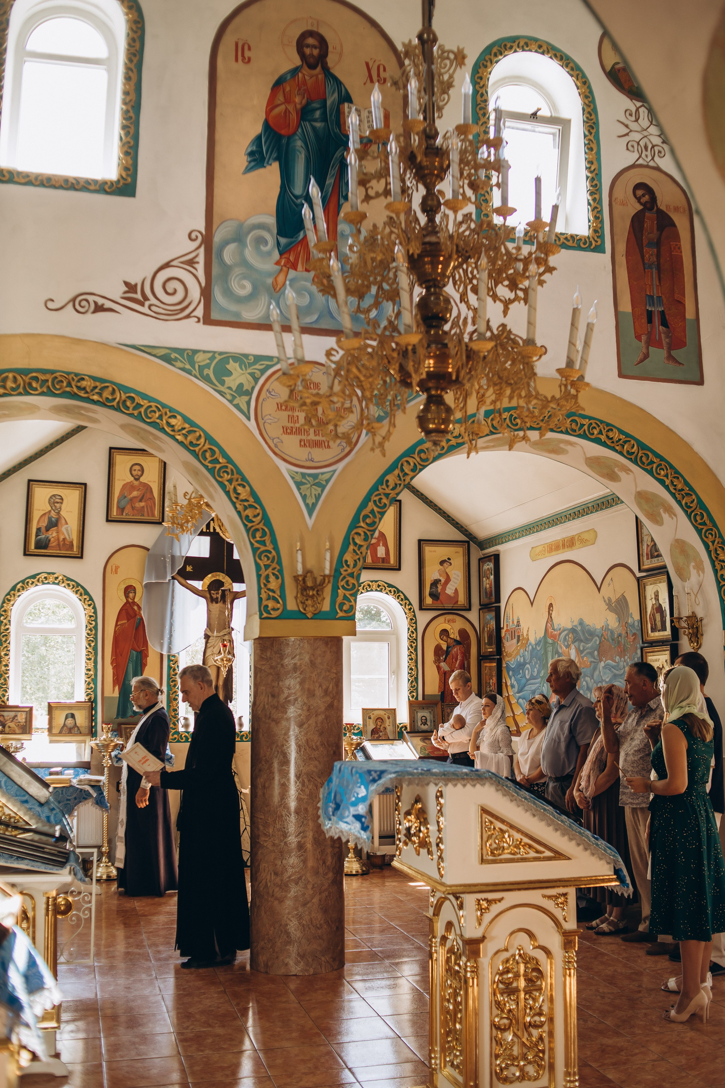 Крещение Дмитрия. Семейный фотограф в Волгодонске Краченцева Анна