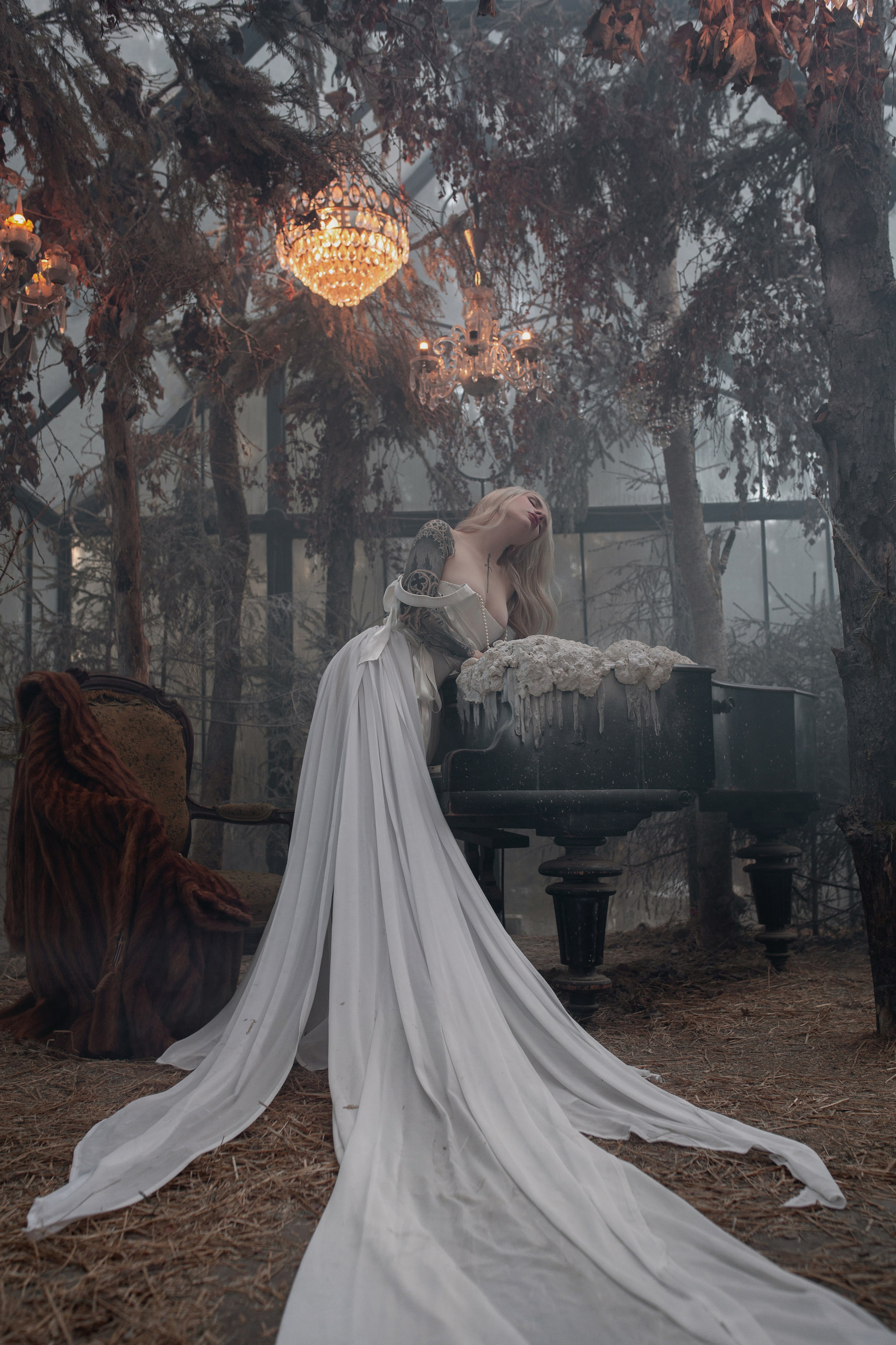 Замерзший Лес. Лиза Бродская — фотограф в Москве