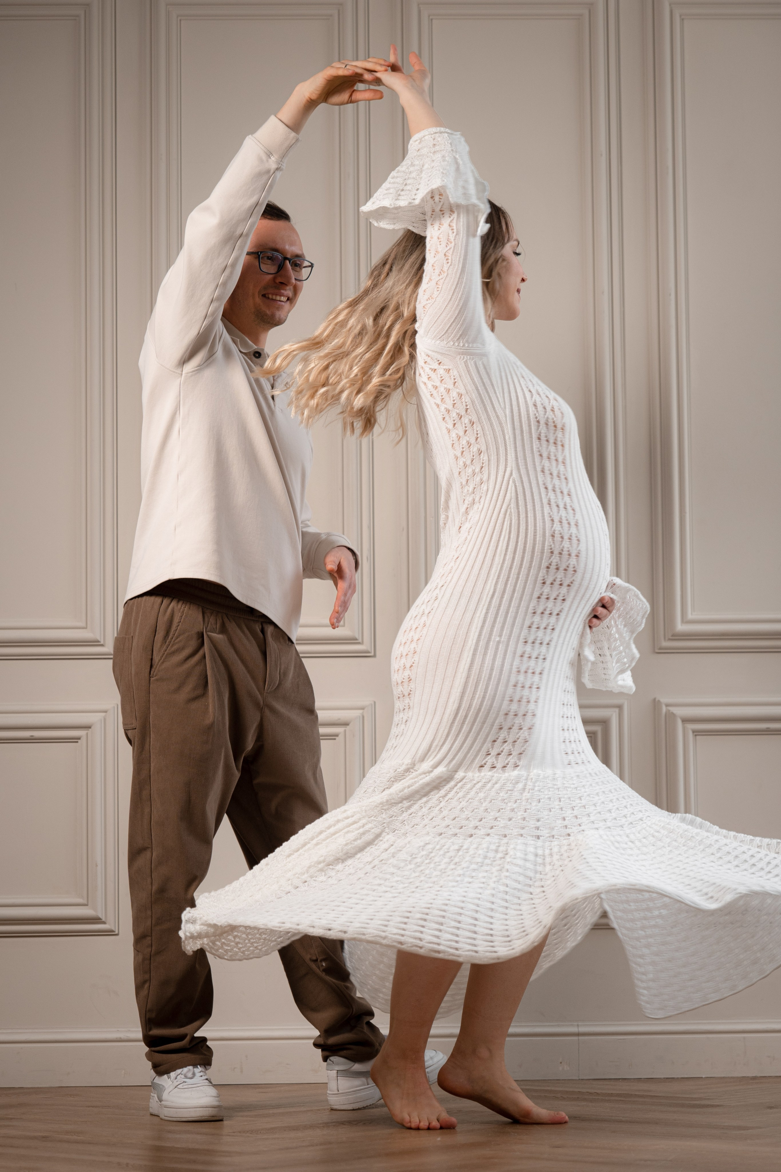 Семейная фотосессия в студии. Портретный и репортажный фотограф в Сочи Рамодина Юлия