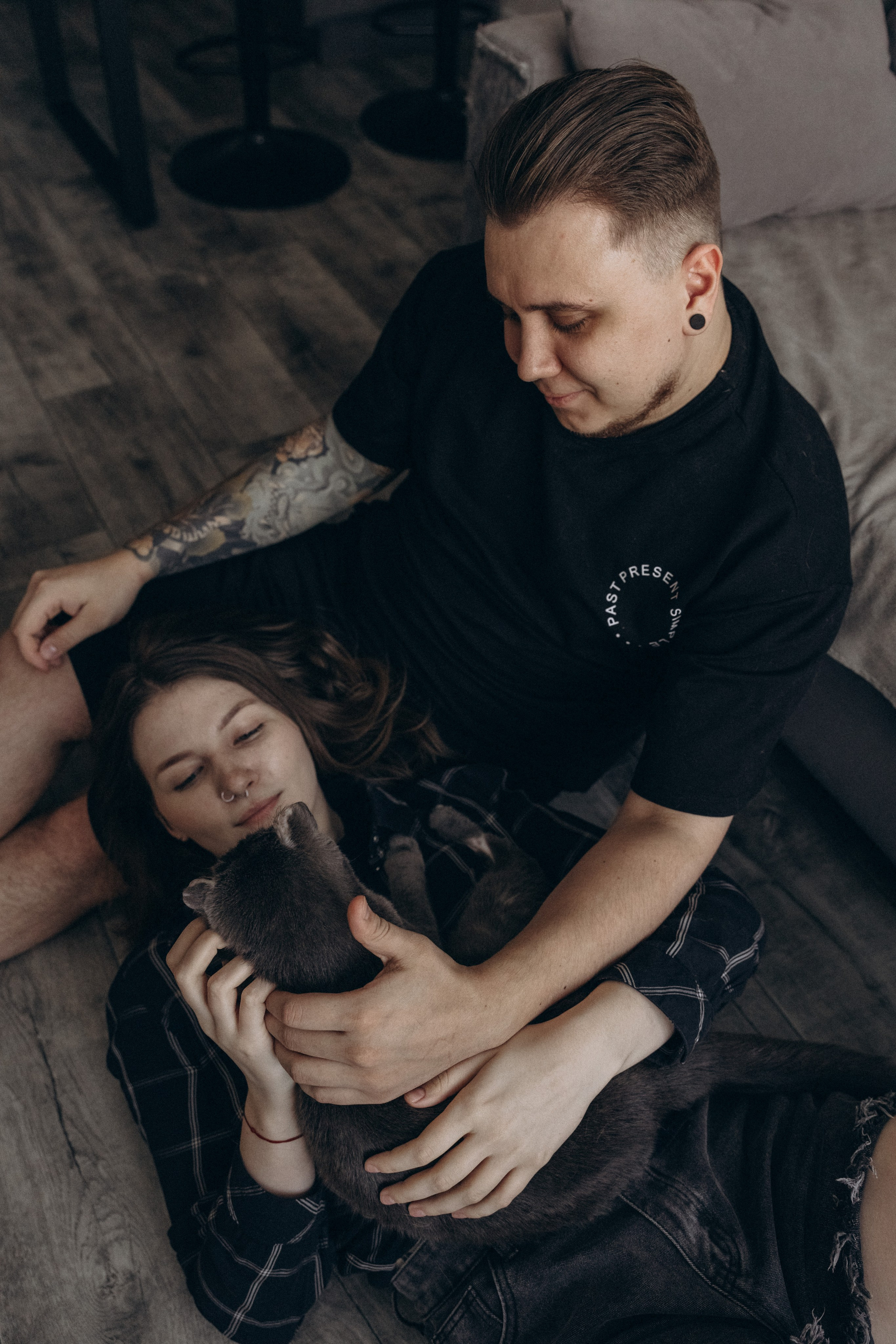 Домашняя lovestory. Семейный фотограф в Санкт-Петербурге Екатерина Васильева