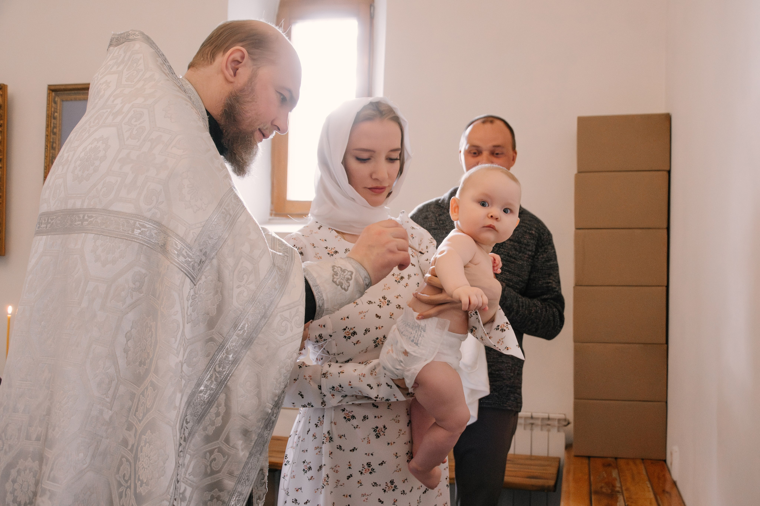 Крещение Варечки. Фотограф в Челябинске Любовь Денисенко