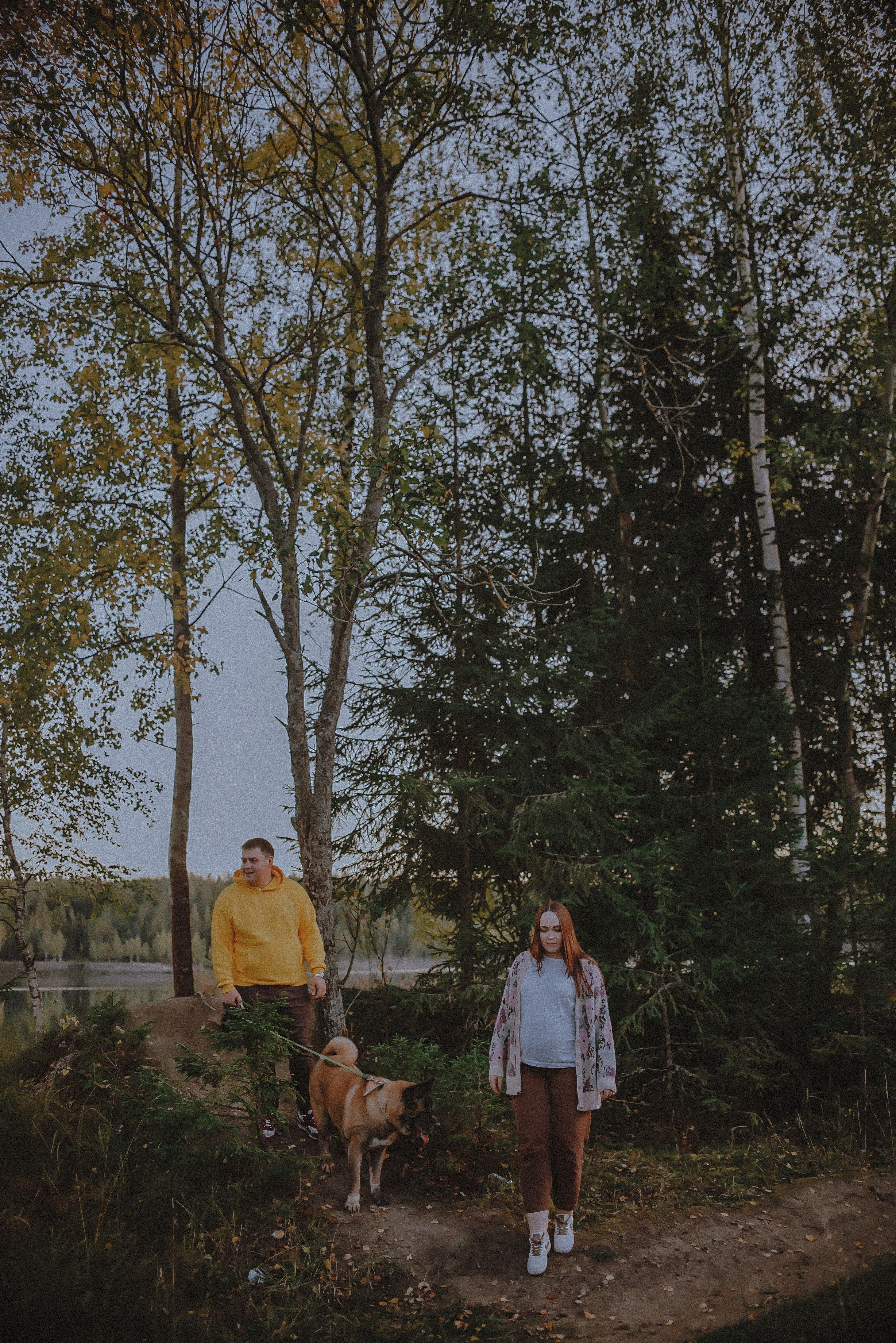 Озеро в лесу. Свадебный и семейный фотограф в Москве Сажина Кристина КиМ. Свадебный оператор в Москве Сажин Максим