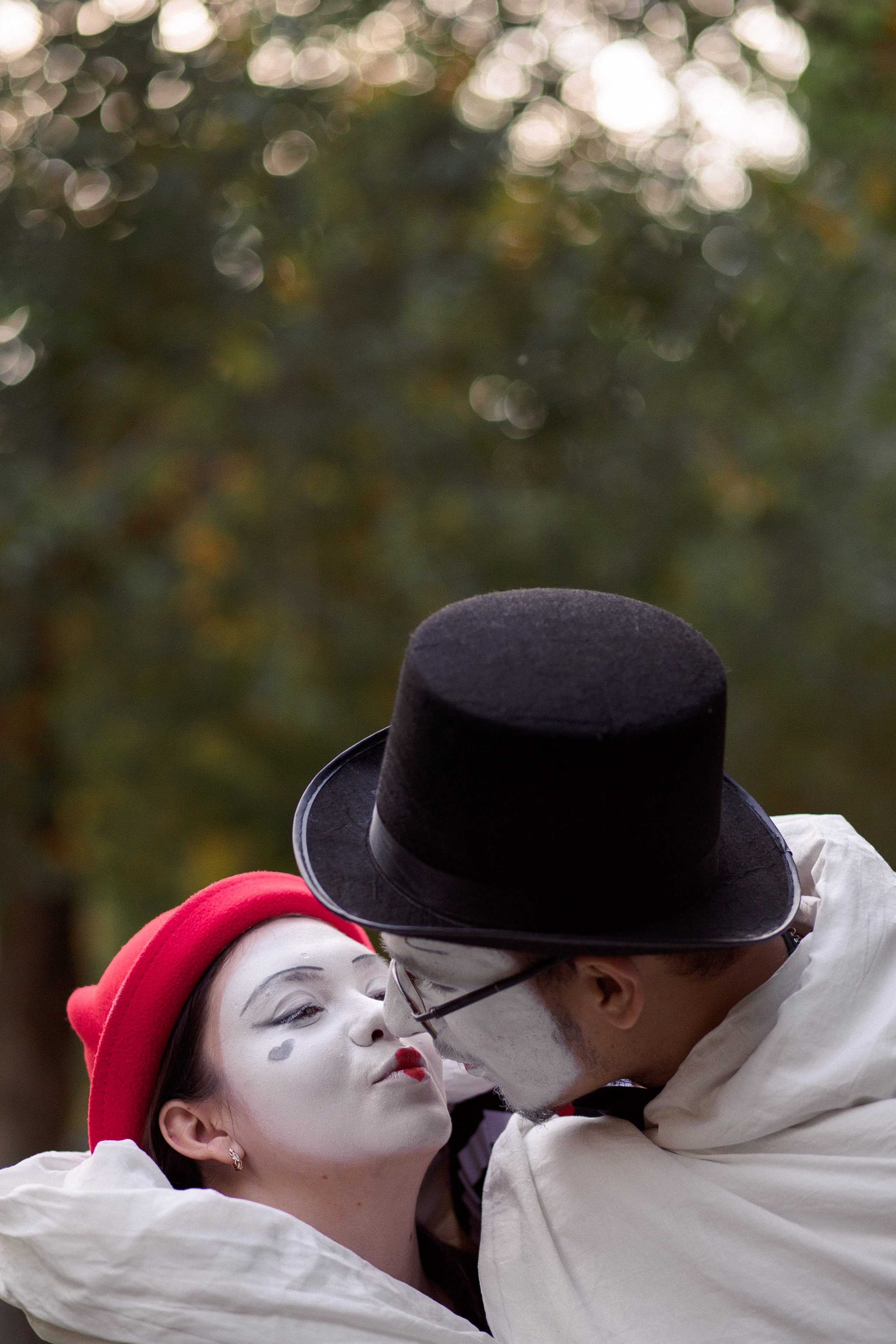 Мимы. Фотограф Крохин Олег