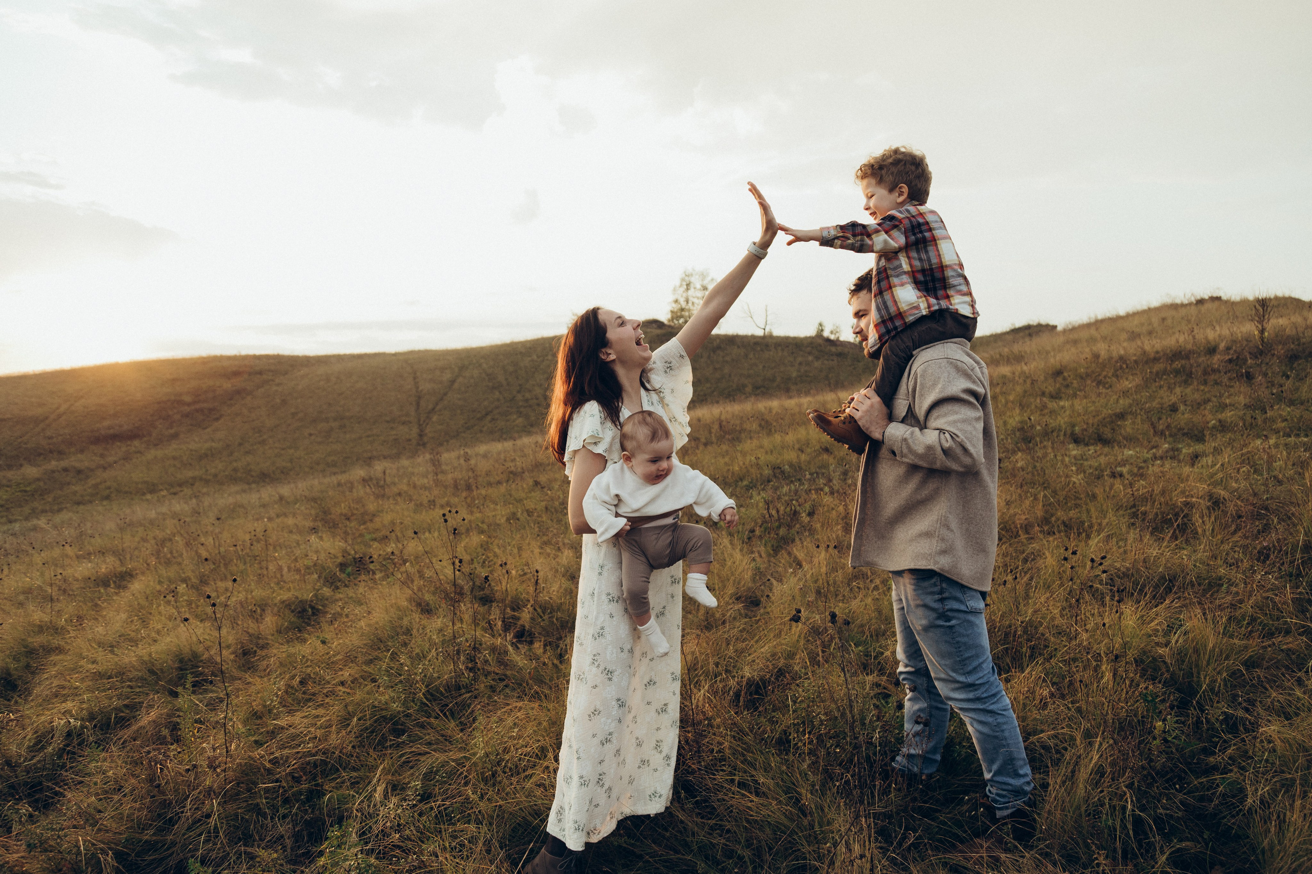 Рома, Таня, Миша Саша. Семейный фотограф новорожденных УФА Гульнара Зиновьева