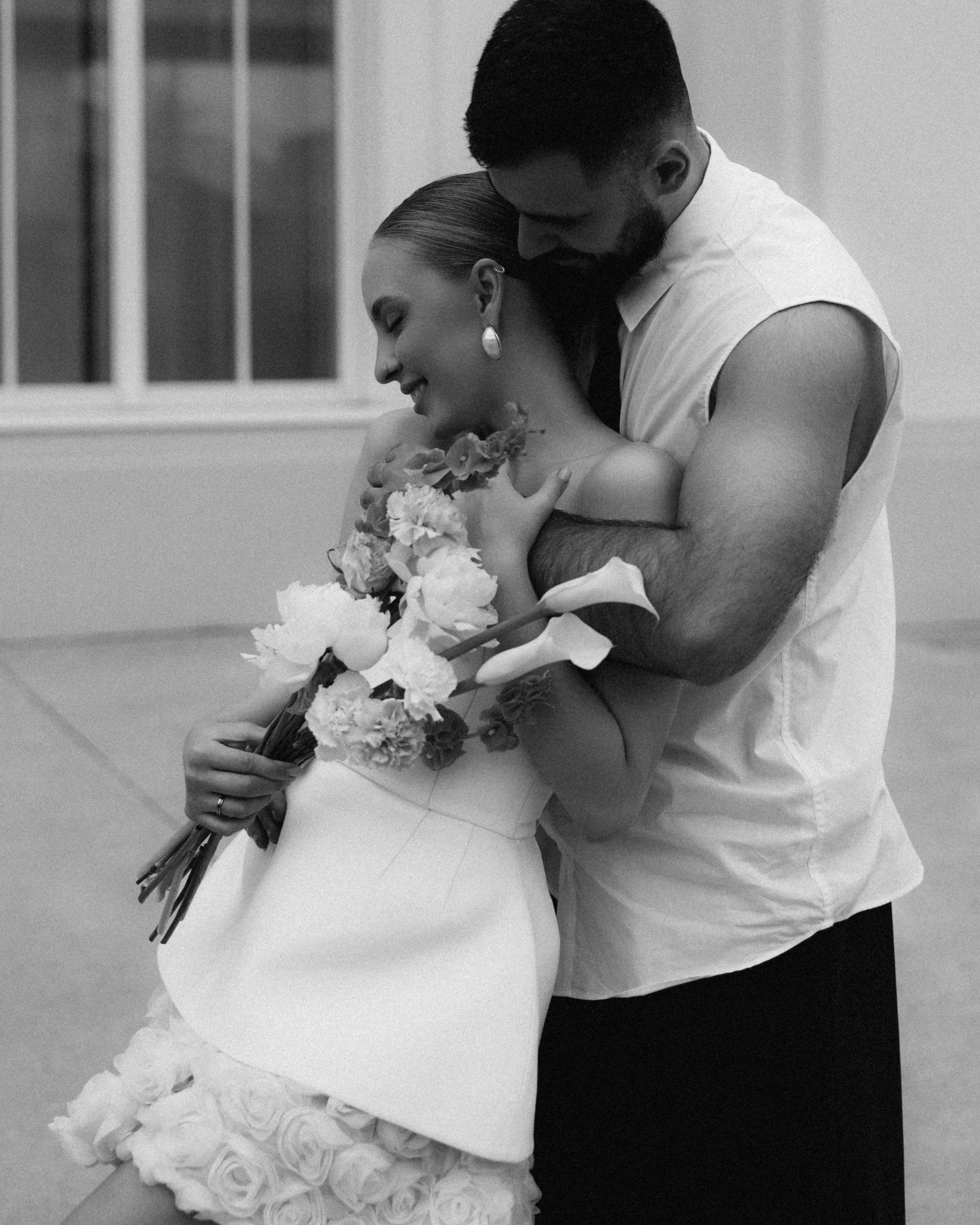 Свадебная проулка утром