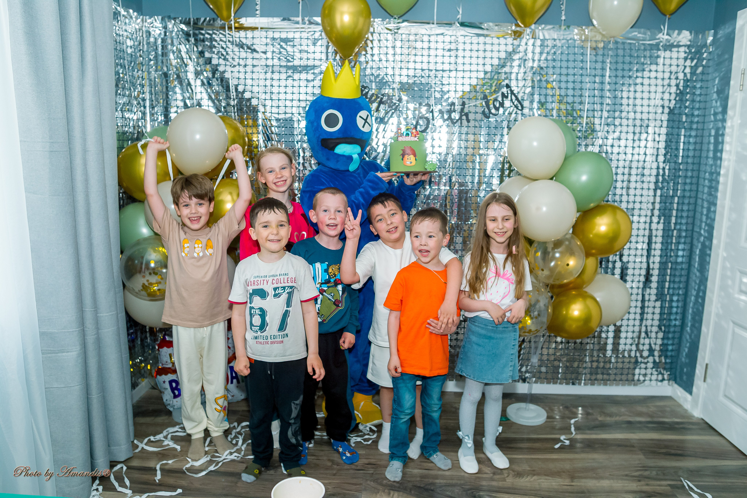 День рождения Лёвы (6 лет). Репортажная съемка в Москве и области. Анималистика