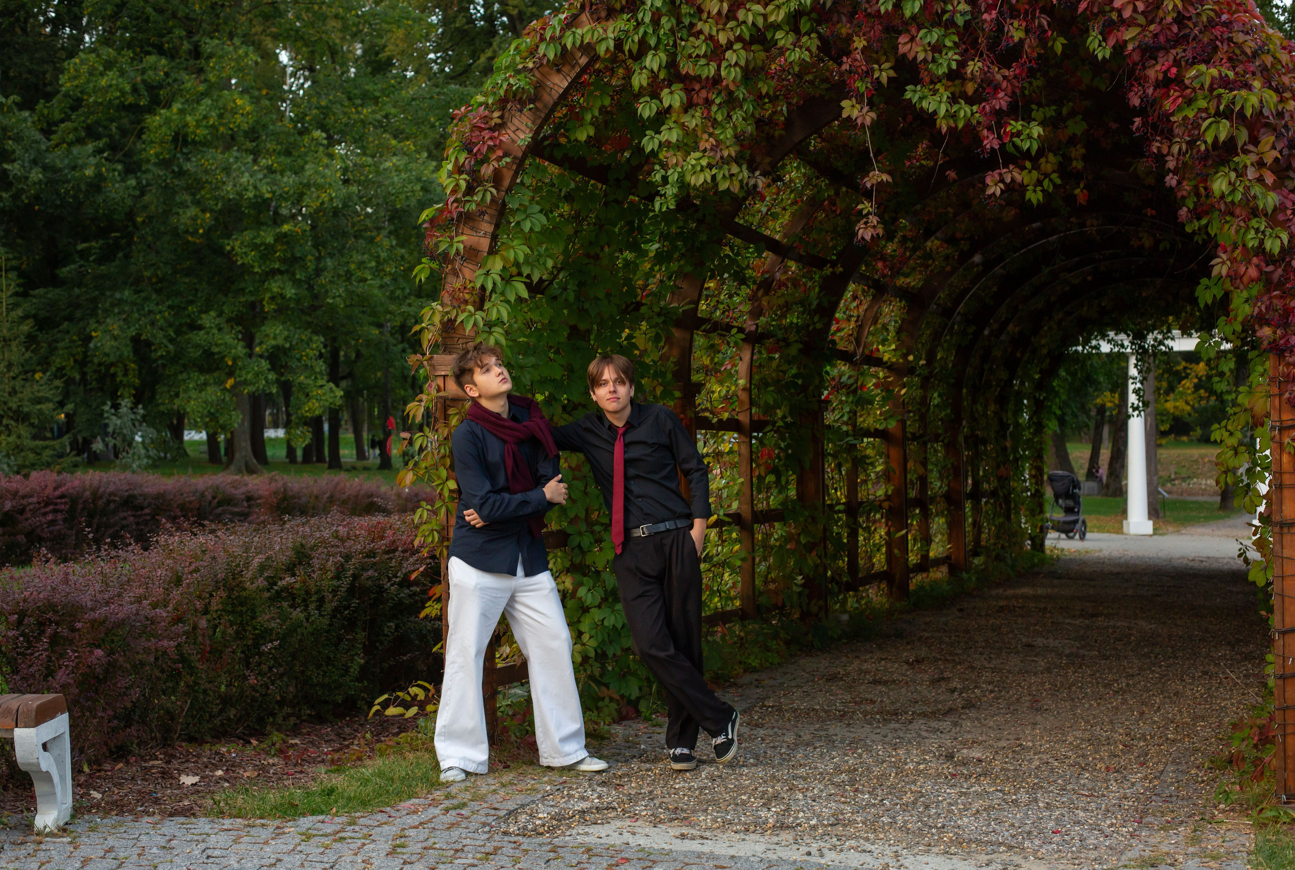 Осенняя фотосессия в парке. Семейный и детский фотограф Анна Петракова