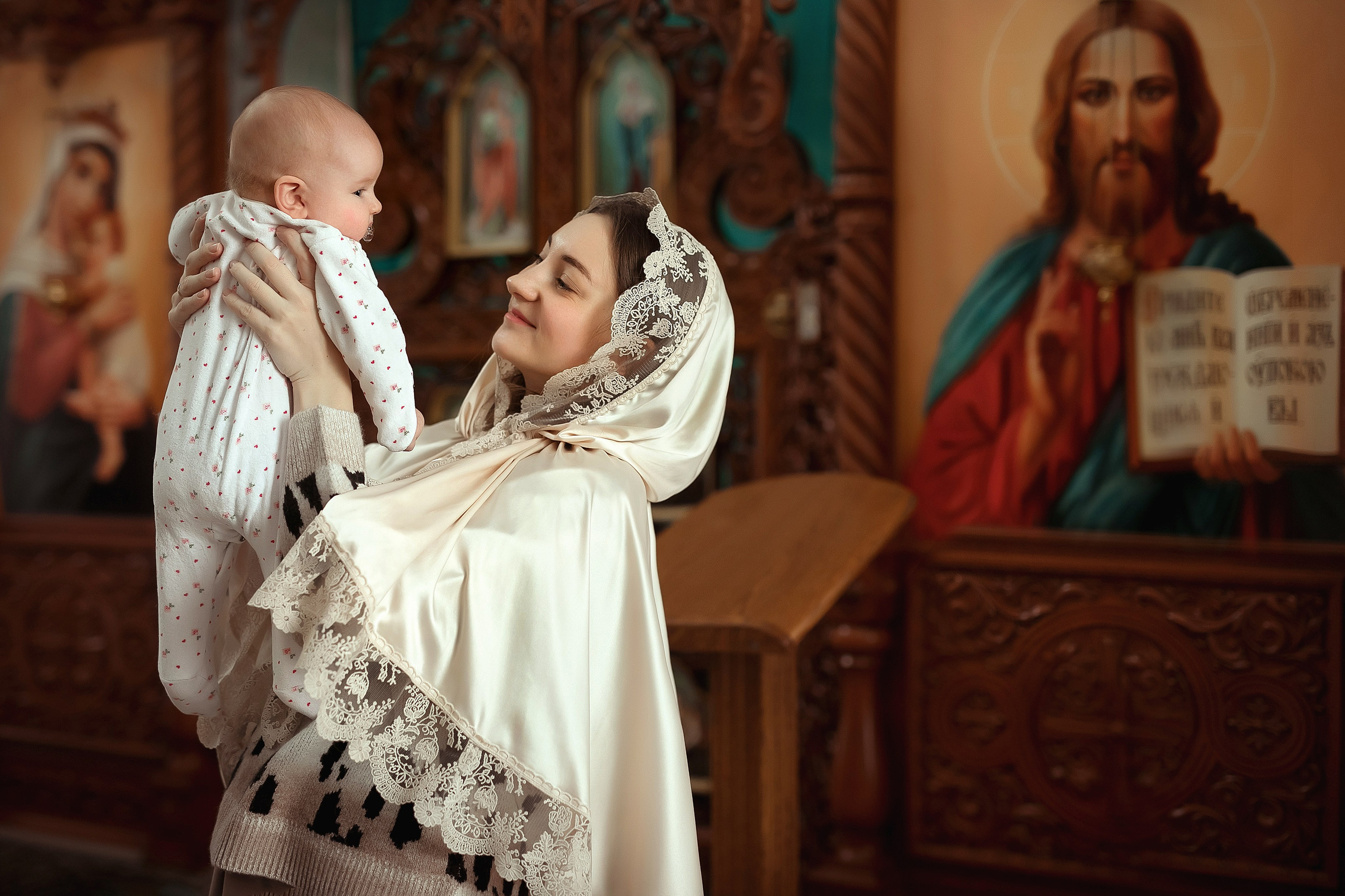 Крещение Анны Отрадное. Фотограф на крещение и венчание