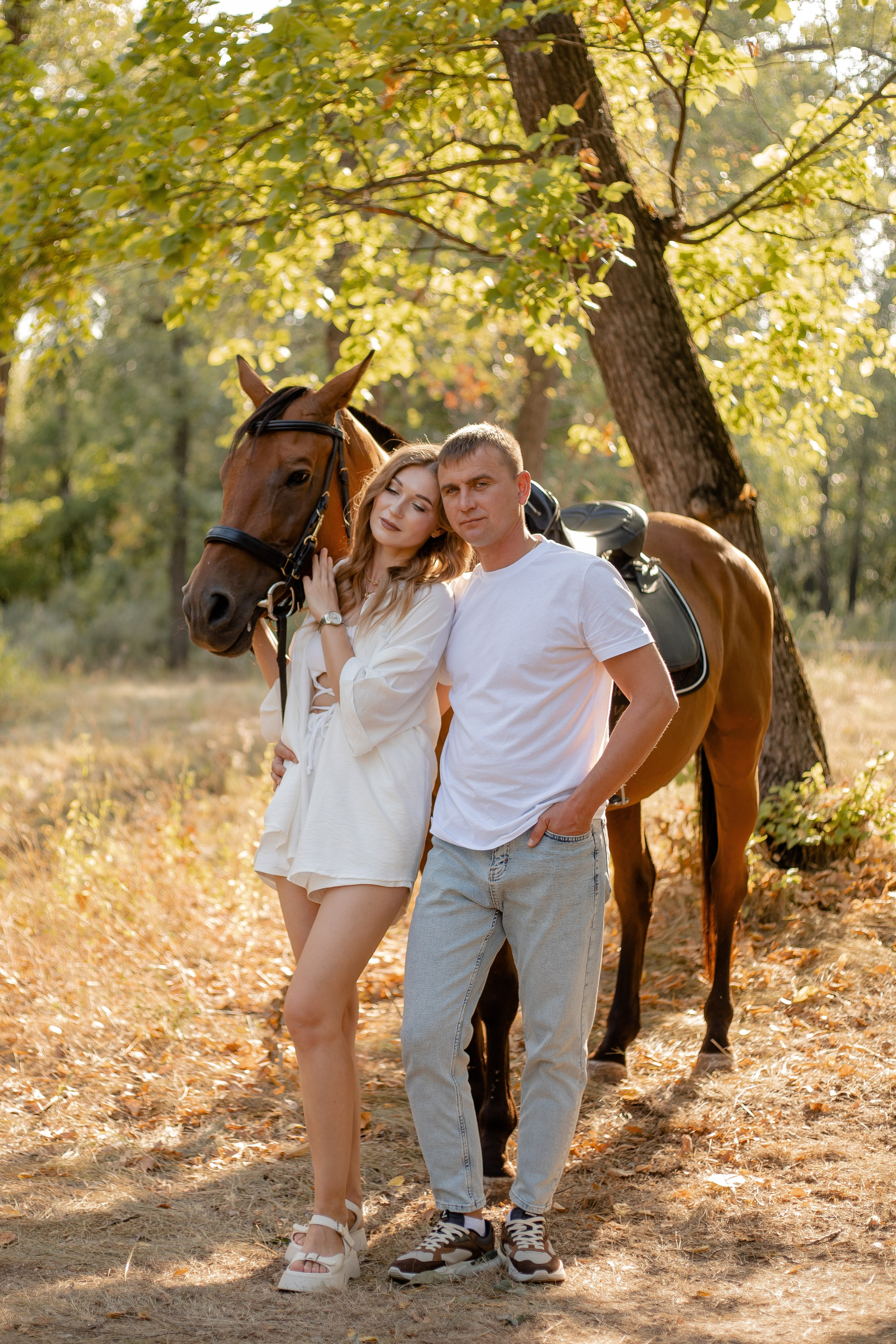 Летняя фотопрогулка с лошадкой 🌿. Семейный фотограф в Саратове Элоиза Ляпина