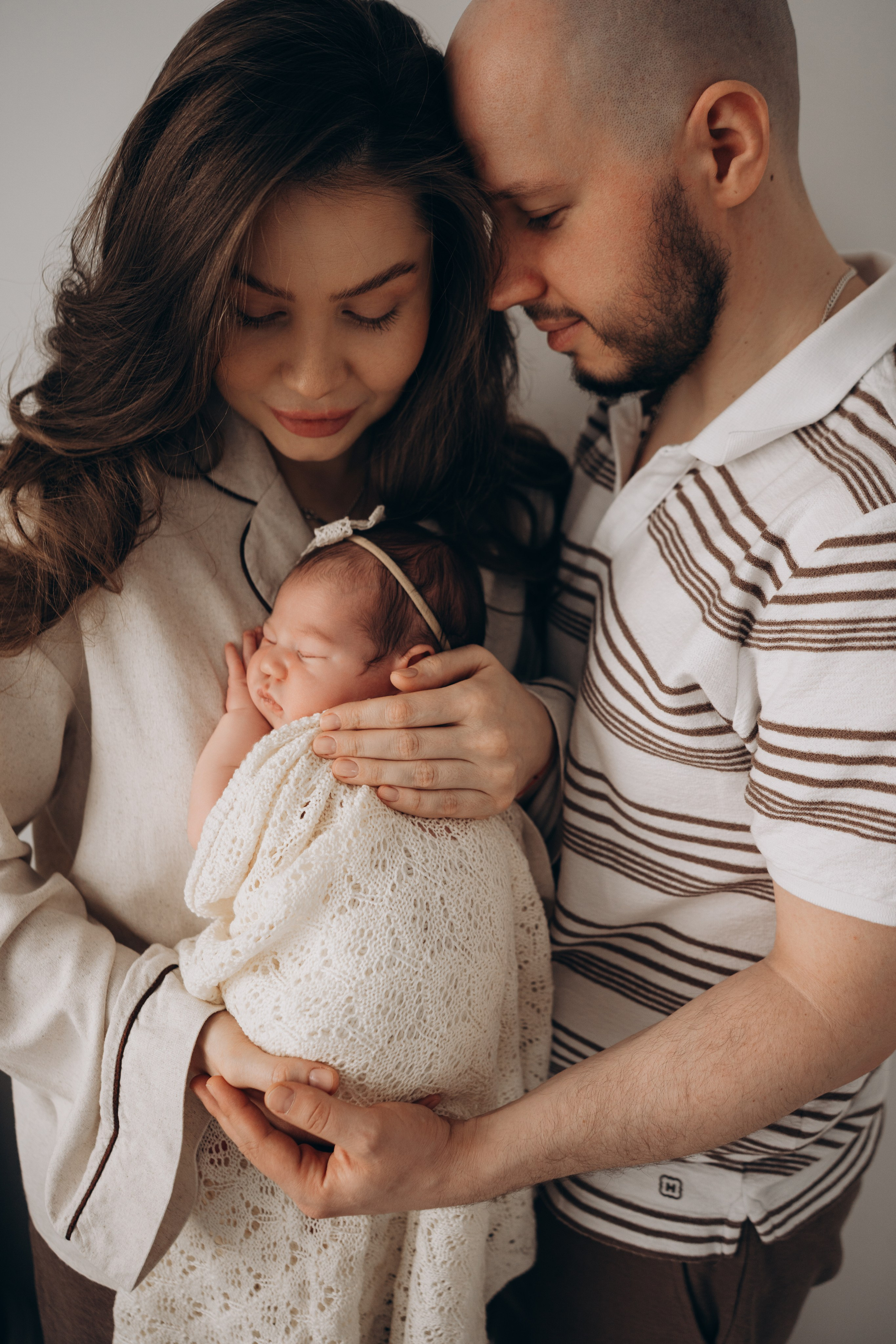 0-2 месяца. Фотограф Новорожденных в Москве. Семейные истории в стиле LIFE