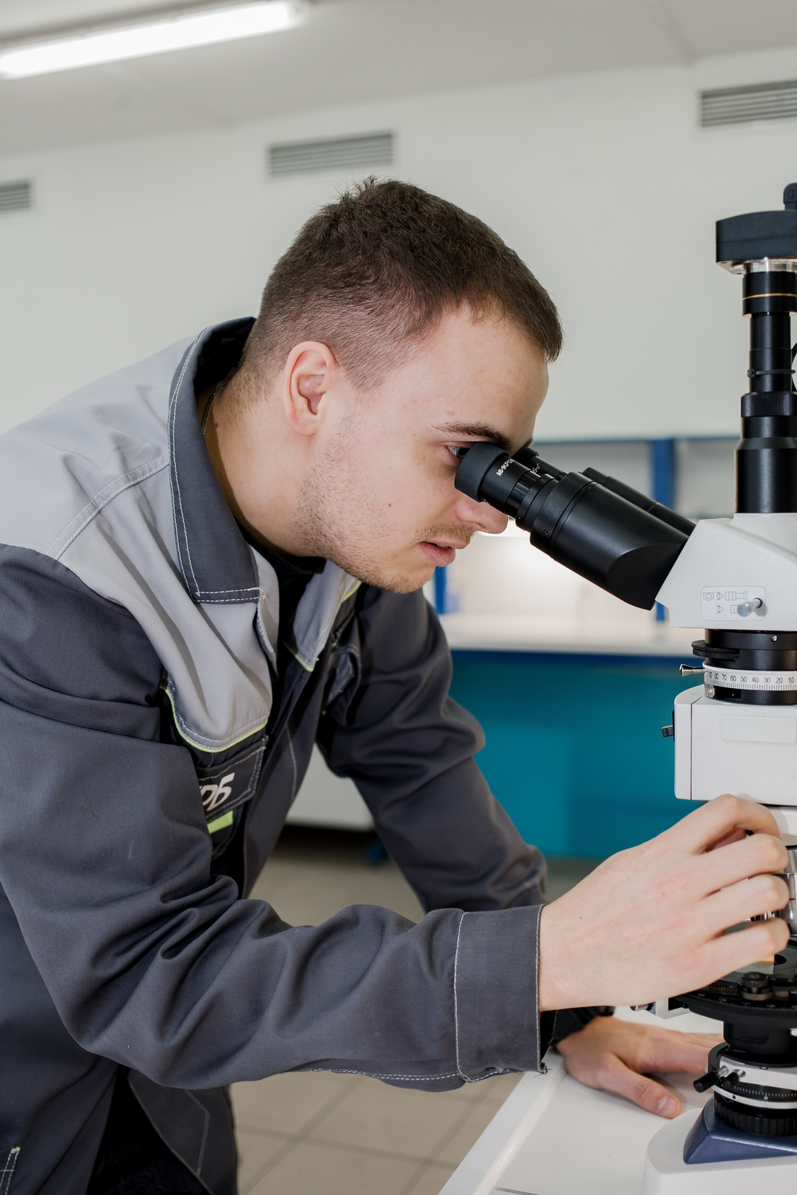 микроскоп, лаборатория