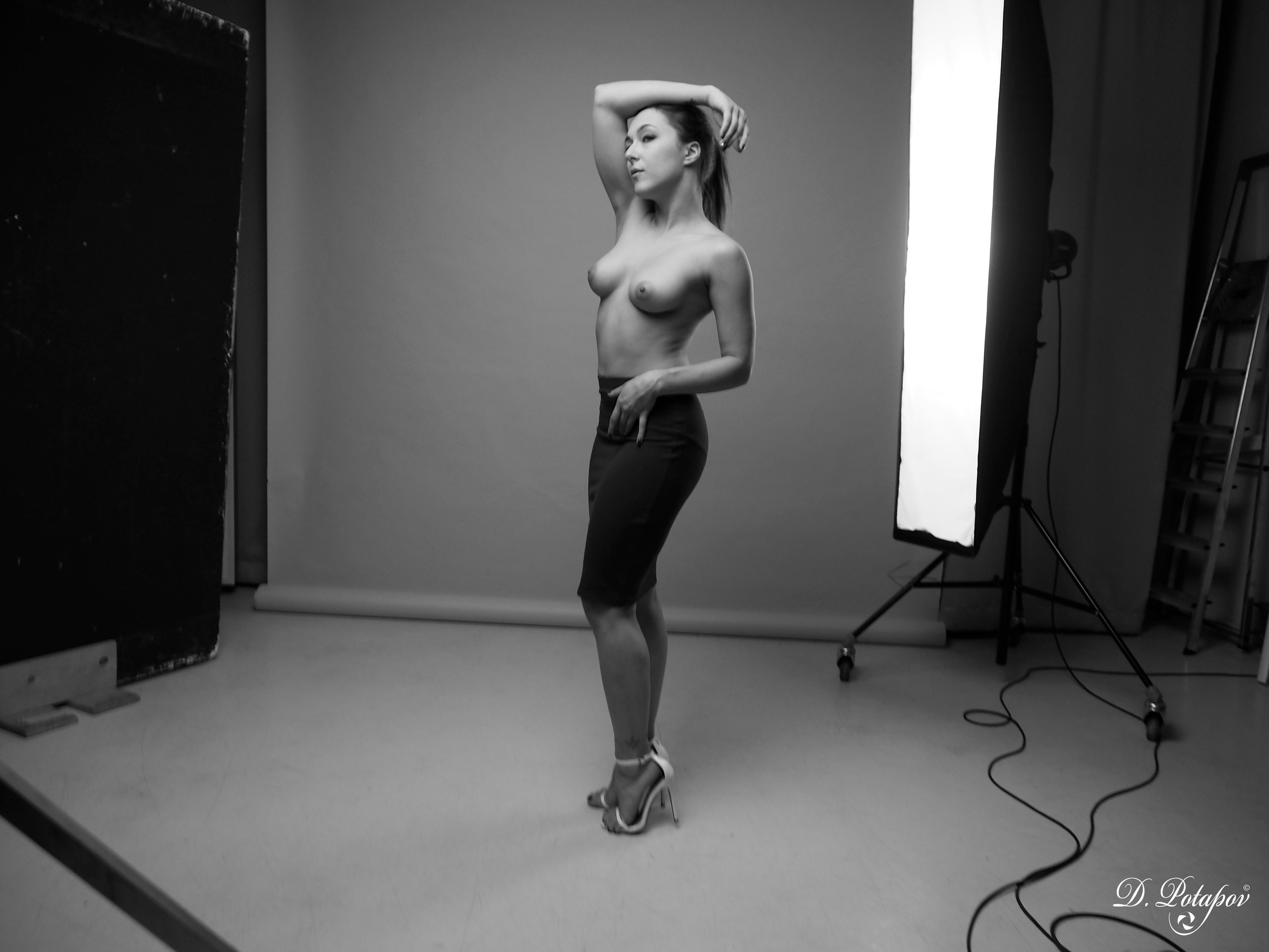 Бэкстэйдж 2. Московский фотограф Дмитрий Потапов