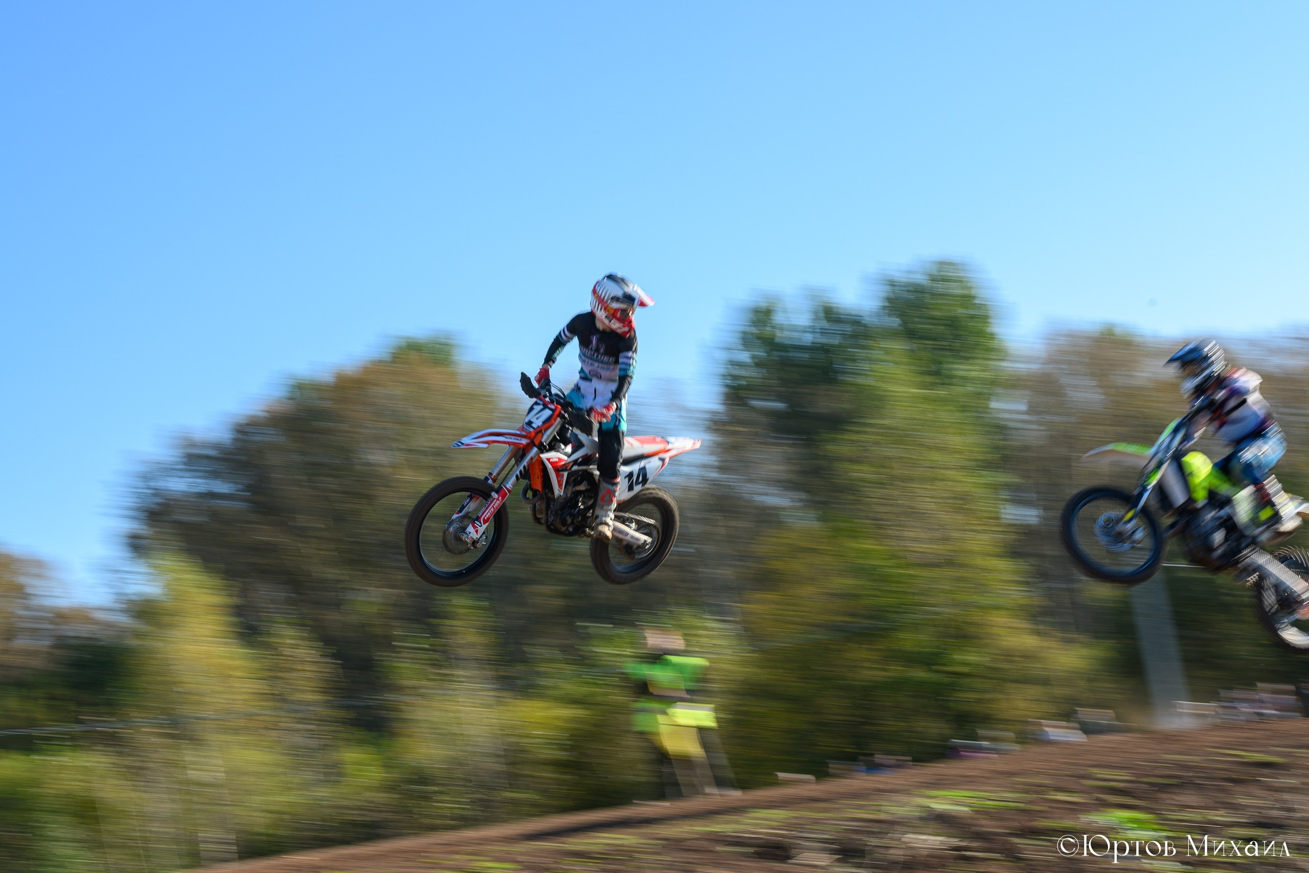 Мотокросс. Спортивный фотограф Михаил Юртов