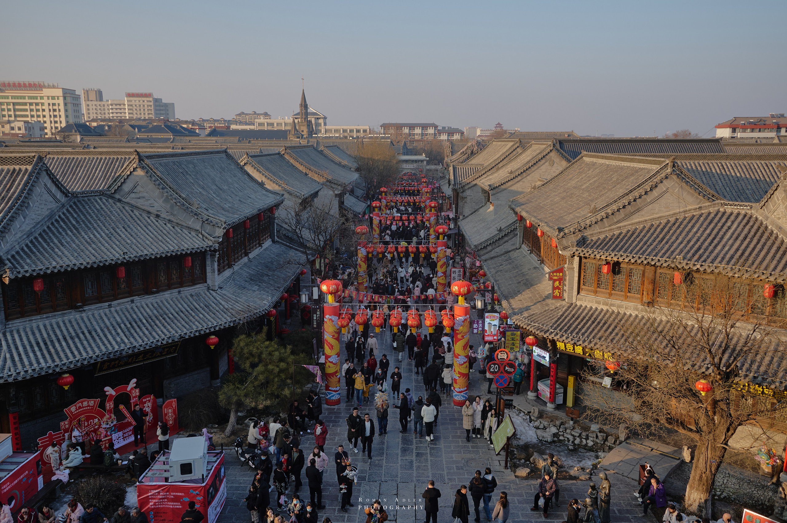 Старый город Цинчжоу. Фотограф Роман Адлер
