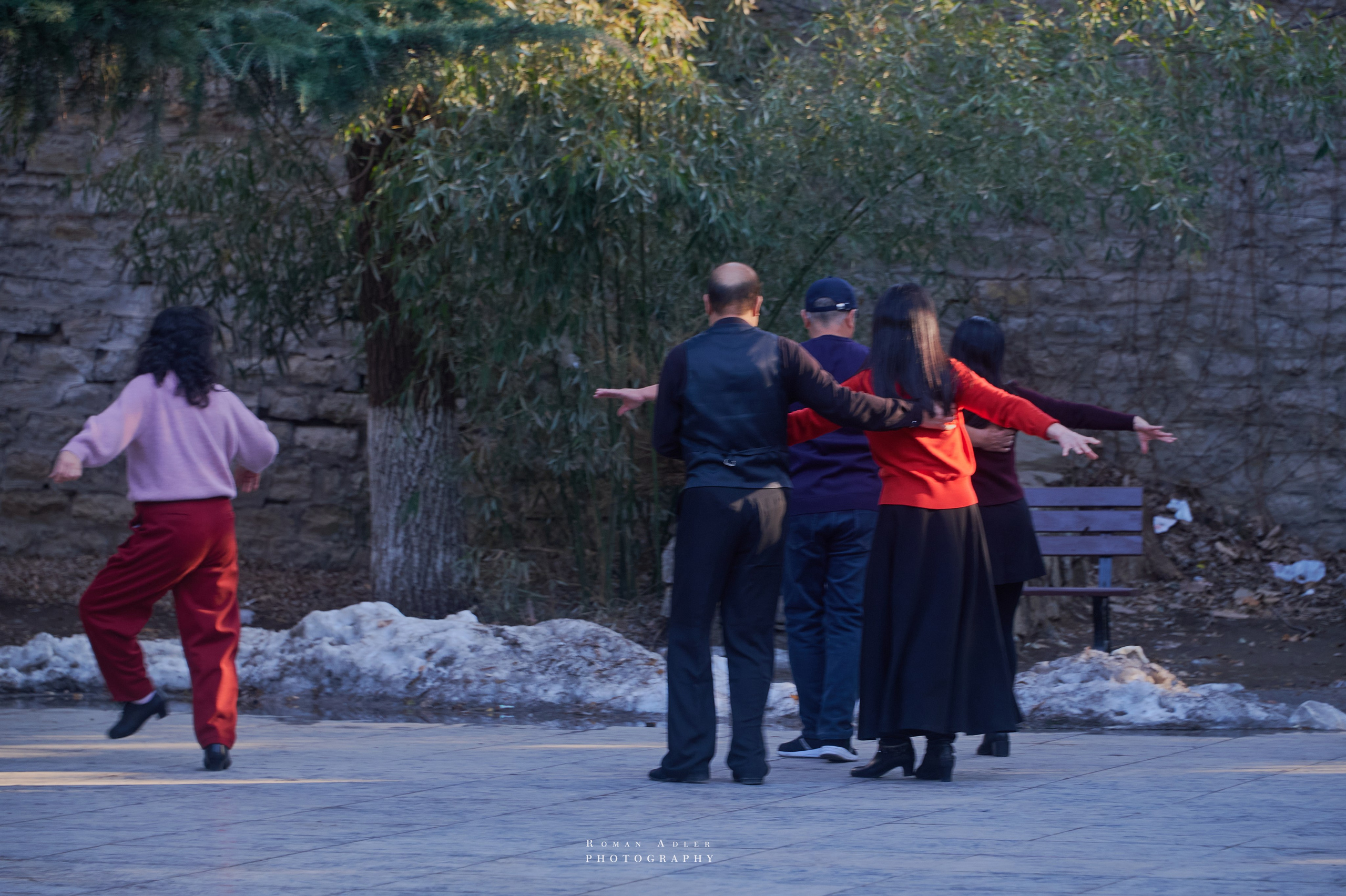 Городской парк Цинчжоу. Фотограф Роман Адлер