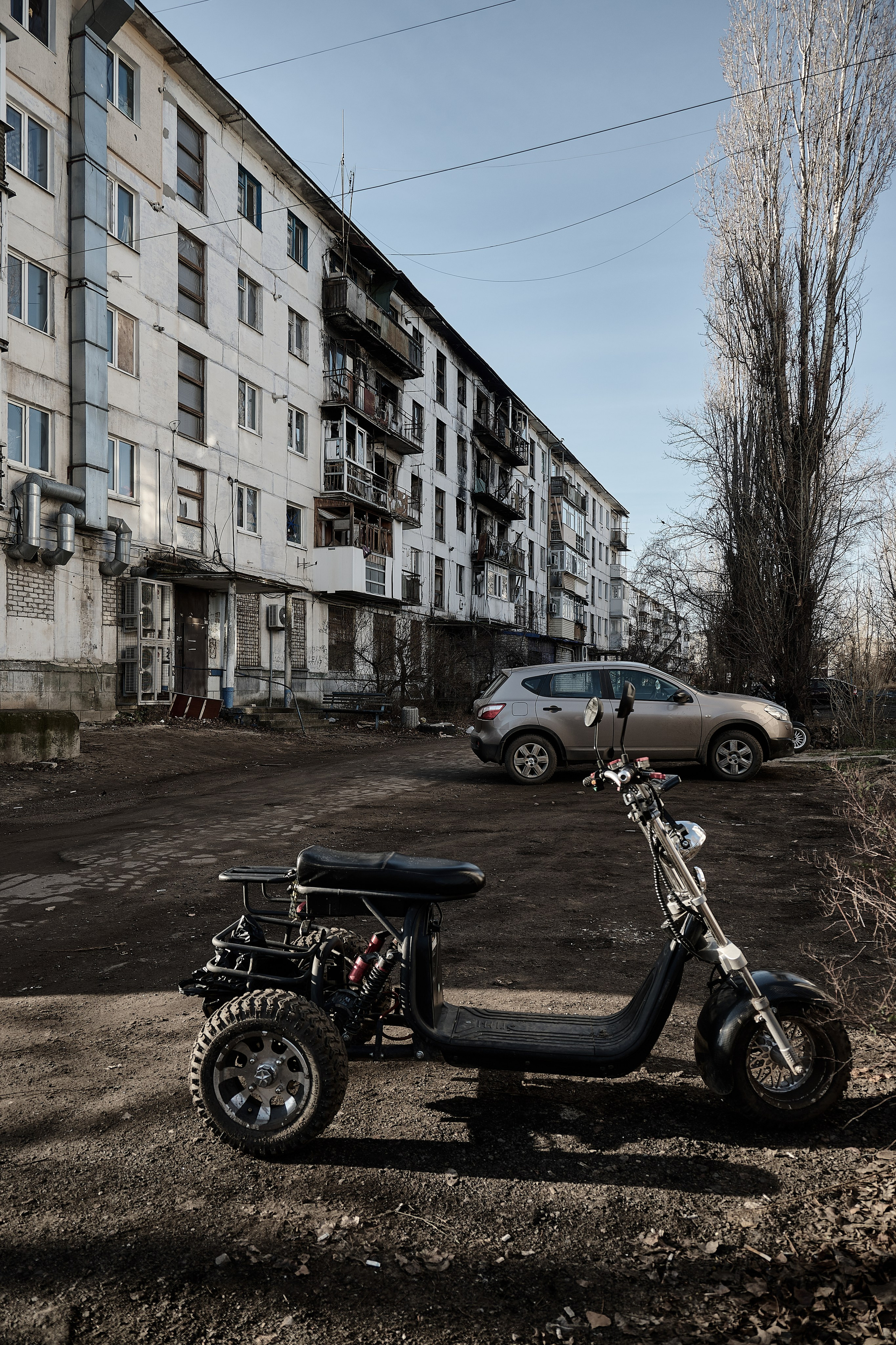 Будни съёмок фотопроекта Территории. Фотограф Роман Адлер