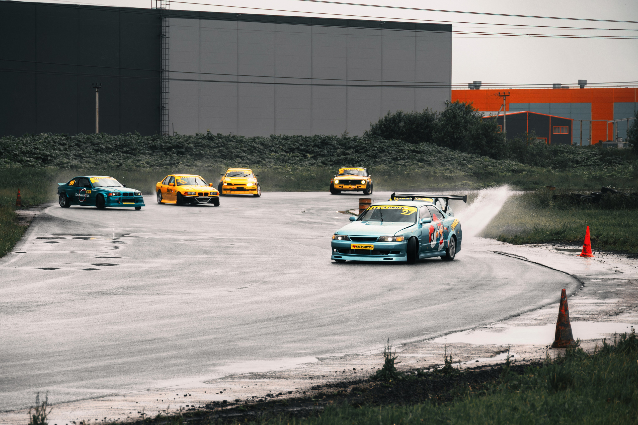 Фоторепортаж с «Больших Гонок» — дрифт, драг, звук