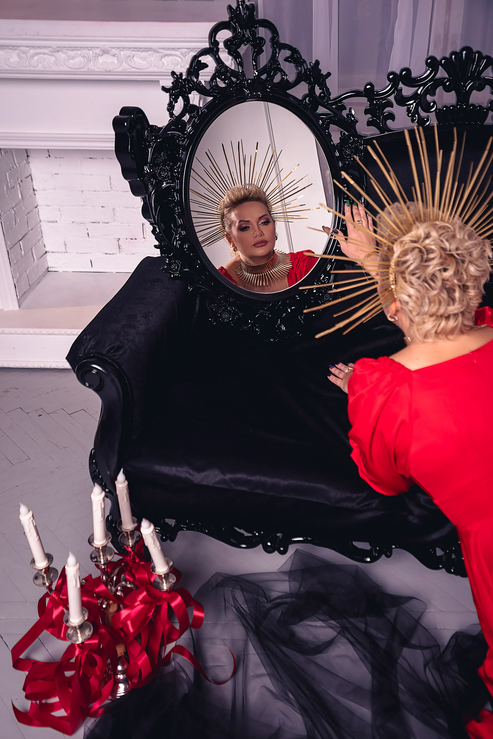 ЛЕДИ GАдалка. Фотограф Тула творческие фотосессии недорого Ольга Ромашина