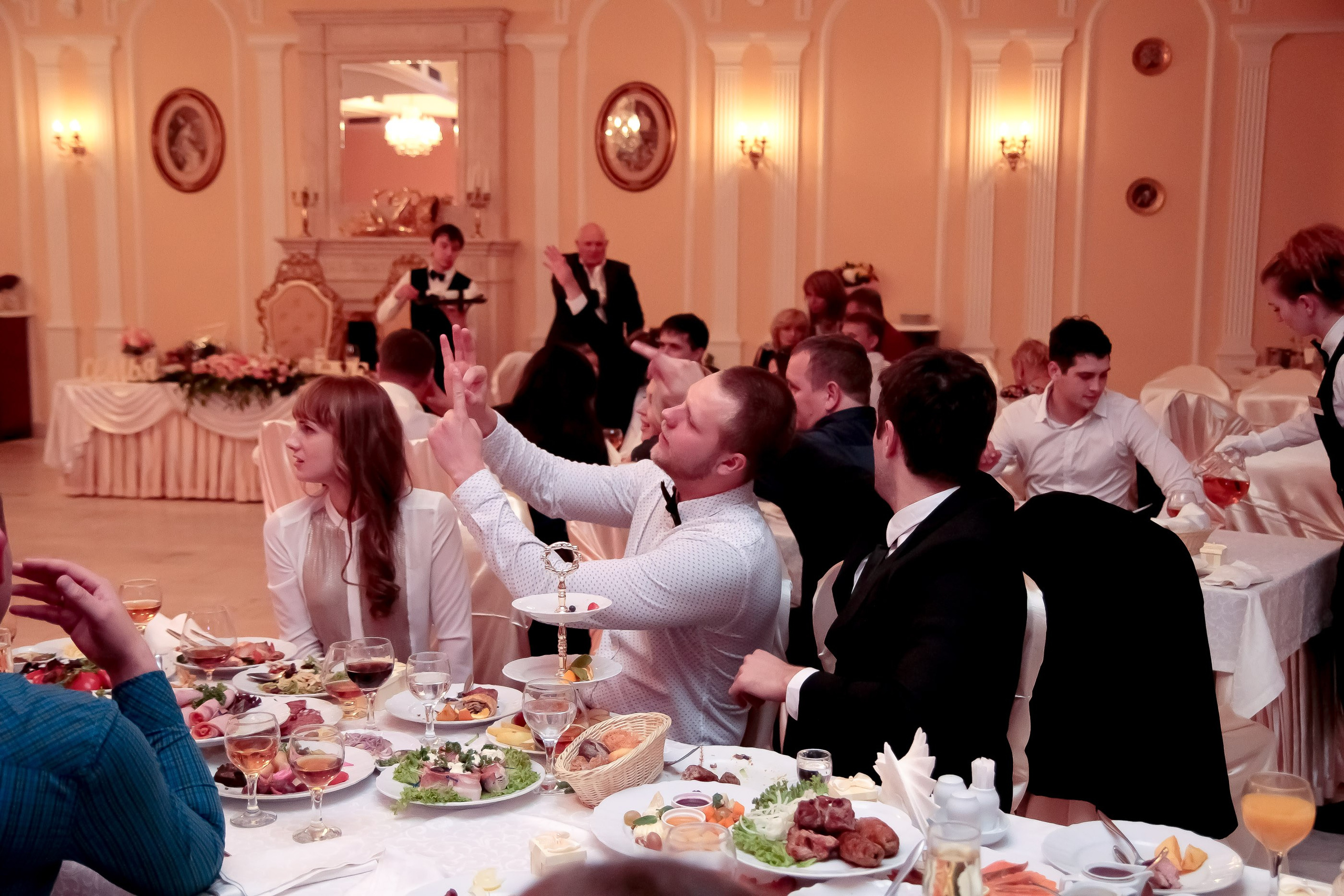 Банкет/Banquet. Максим Матвийченко и Виктория Басова профессионалы своего дела