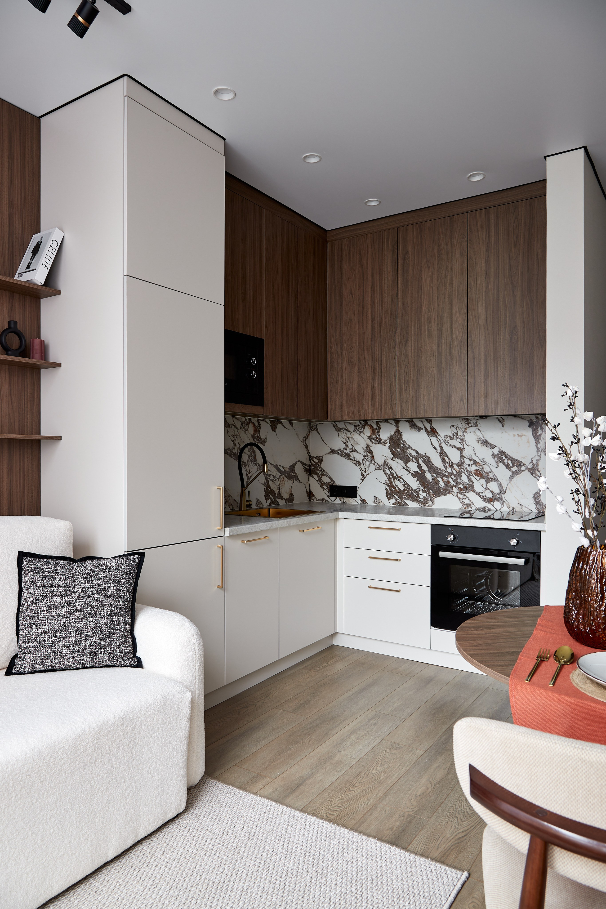 ЖК Достояние 1к.кв — 36 м². Интерьерный фотограф Краснодар. Галина Ладыгина