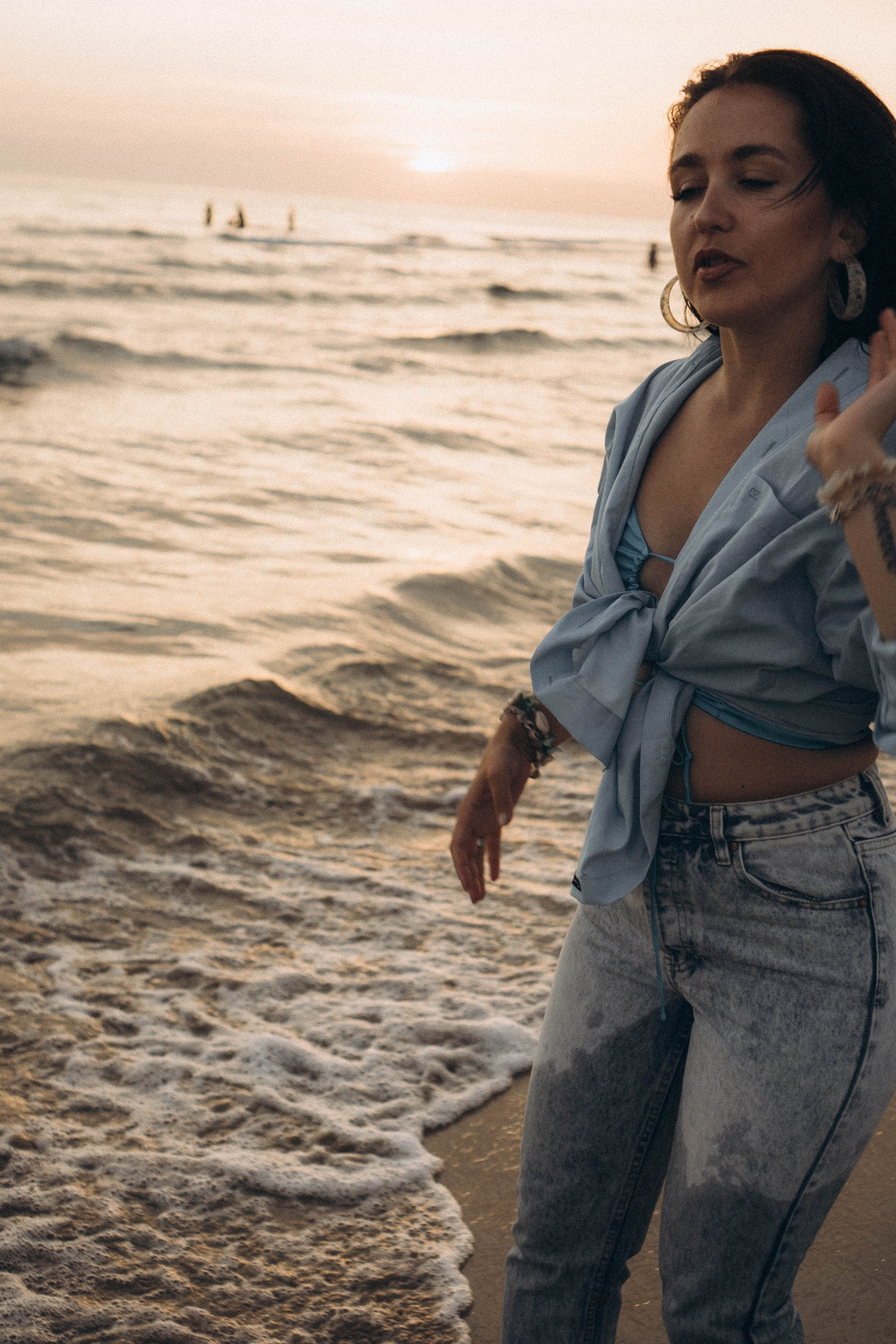 Июльский вечер на берегу черного моря. Профессиональный фотограф, Санкт-Петербург — Виктория Богомолова