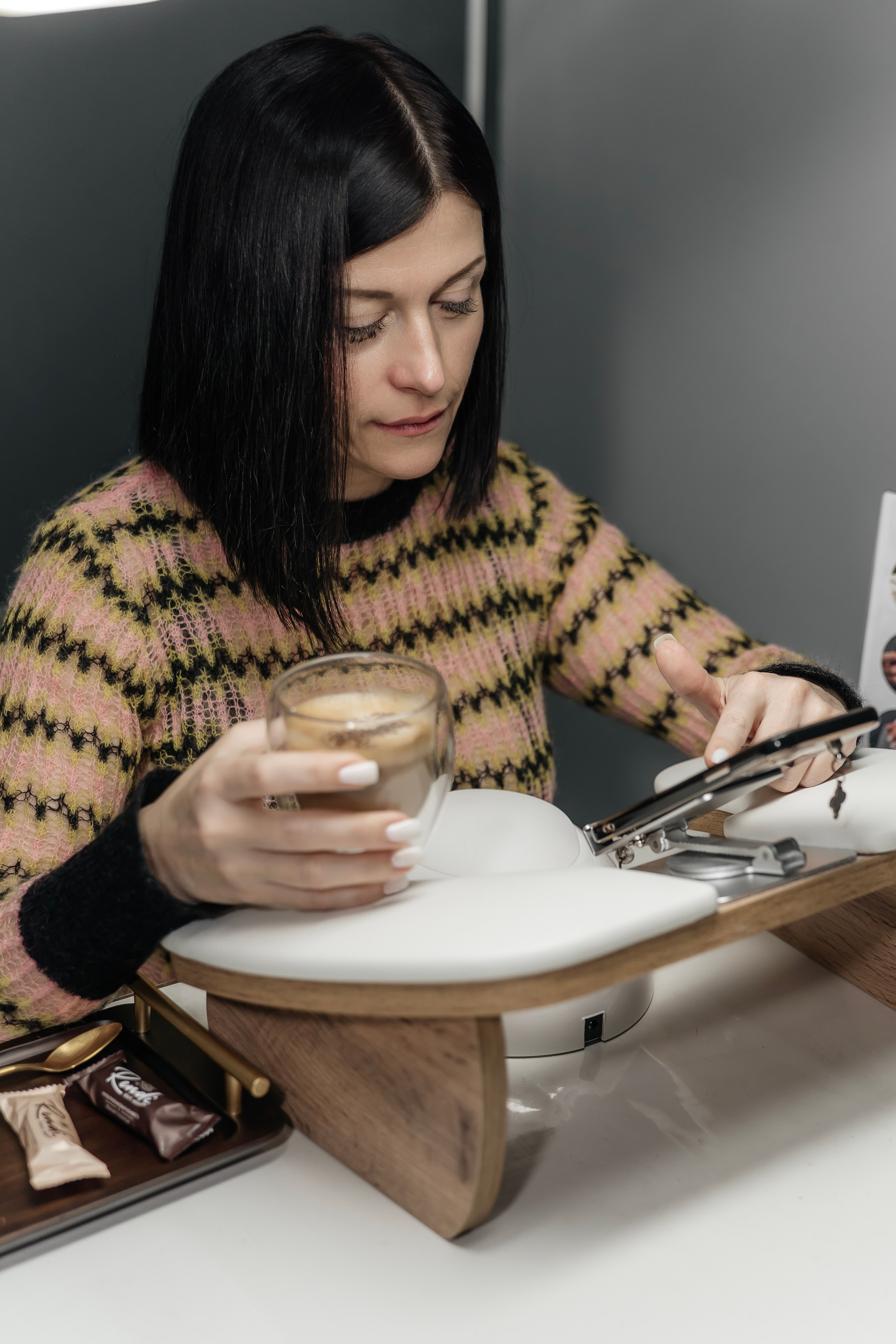 Полина Габараева, съемка для наставника бьюти-мастеров. Фотограф Москва Екатерина Бондаренко